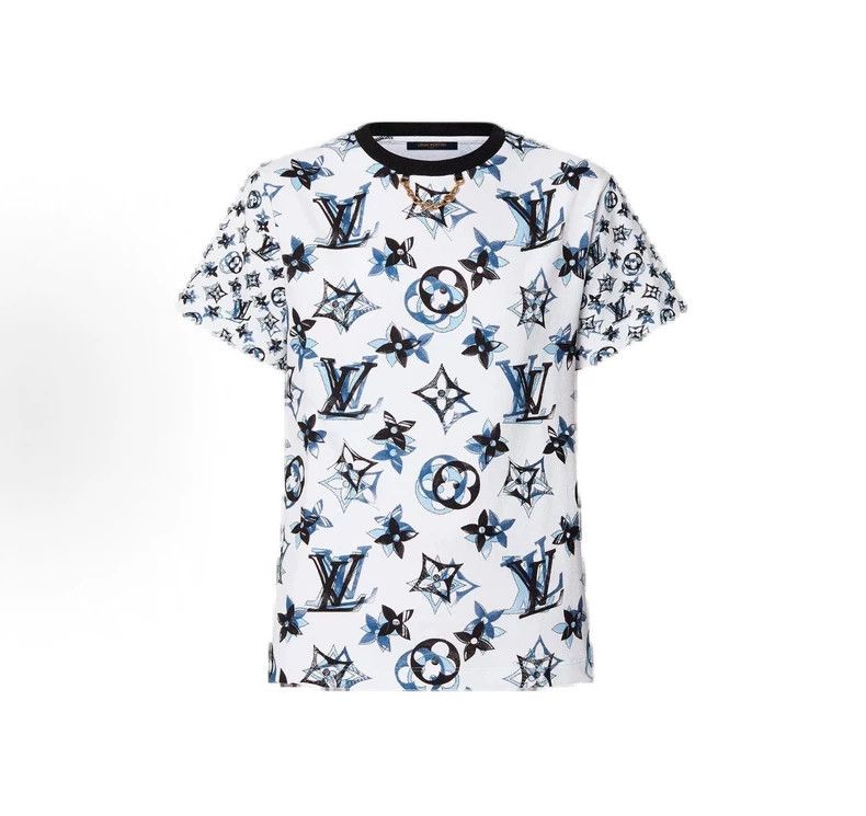 Louis Vuitton Louis Vuitton Full-print short sleeve Size S / US 4 / IT 40 - 1 Thumbnail