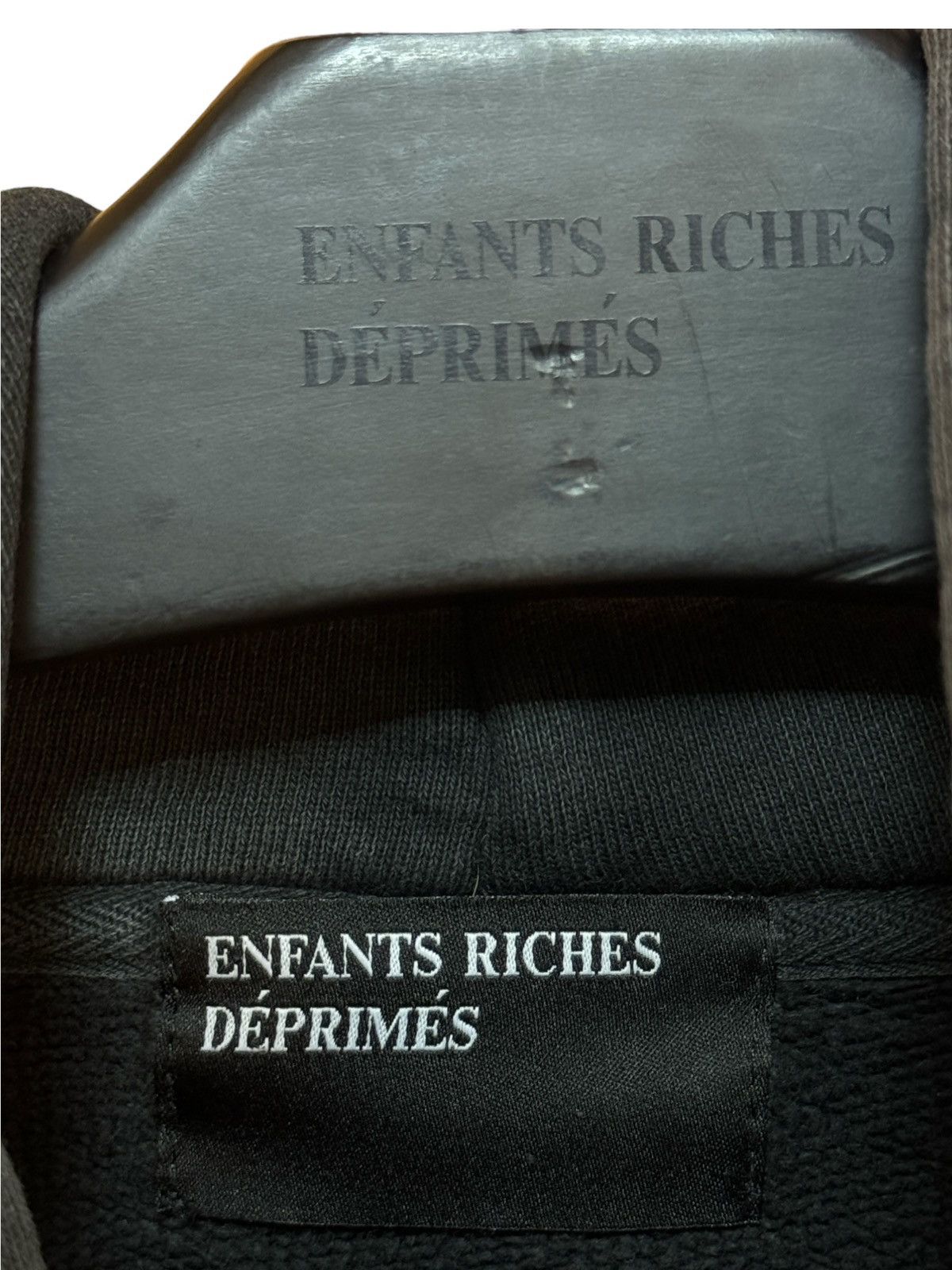 Enfants Riches Deprimes Enfants Riches Deprimes Gothic Star Font Mr. Porter Hoodie Size US L / EU 52-54 / 3 - 6 Thumbnail