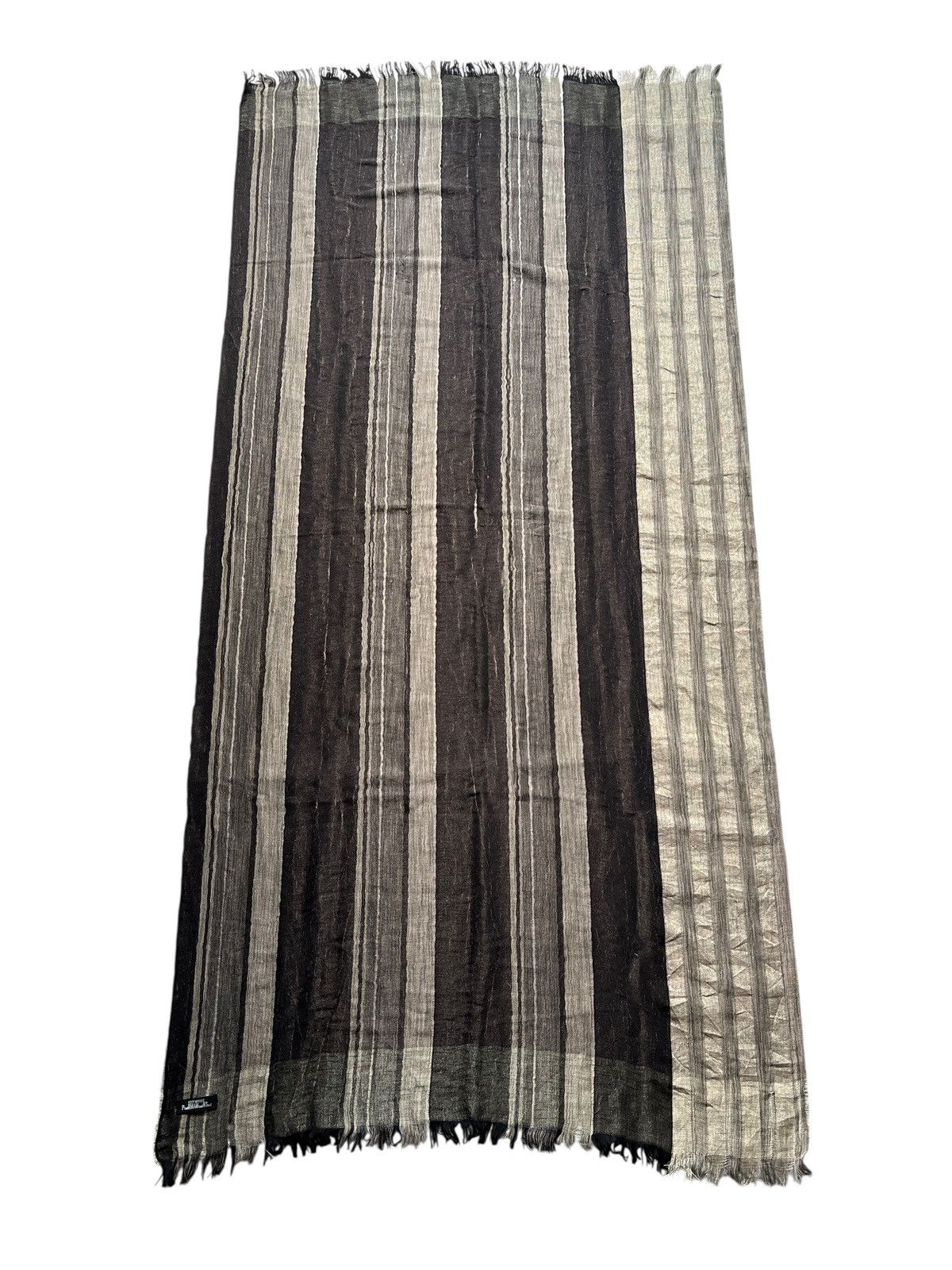 Issey Miyake 1980s Issey Miyake Permanente Big Scarf/ Muffler Size ONE SIZE - 11 Thumbnail
