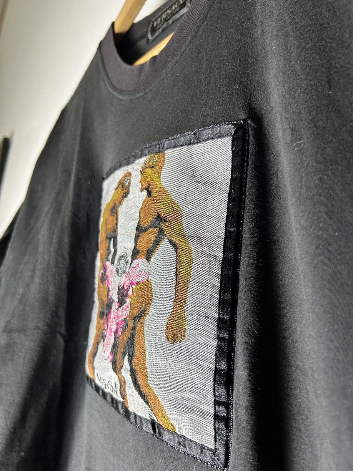 Vintage Rare Versace Jeans Couture Bruce Weber Art Photo Tee