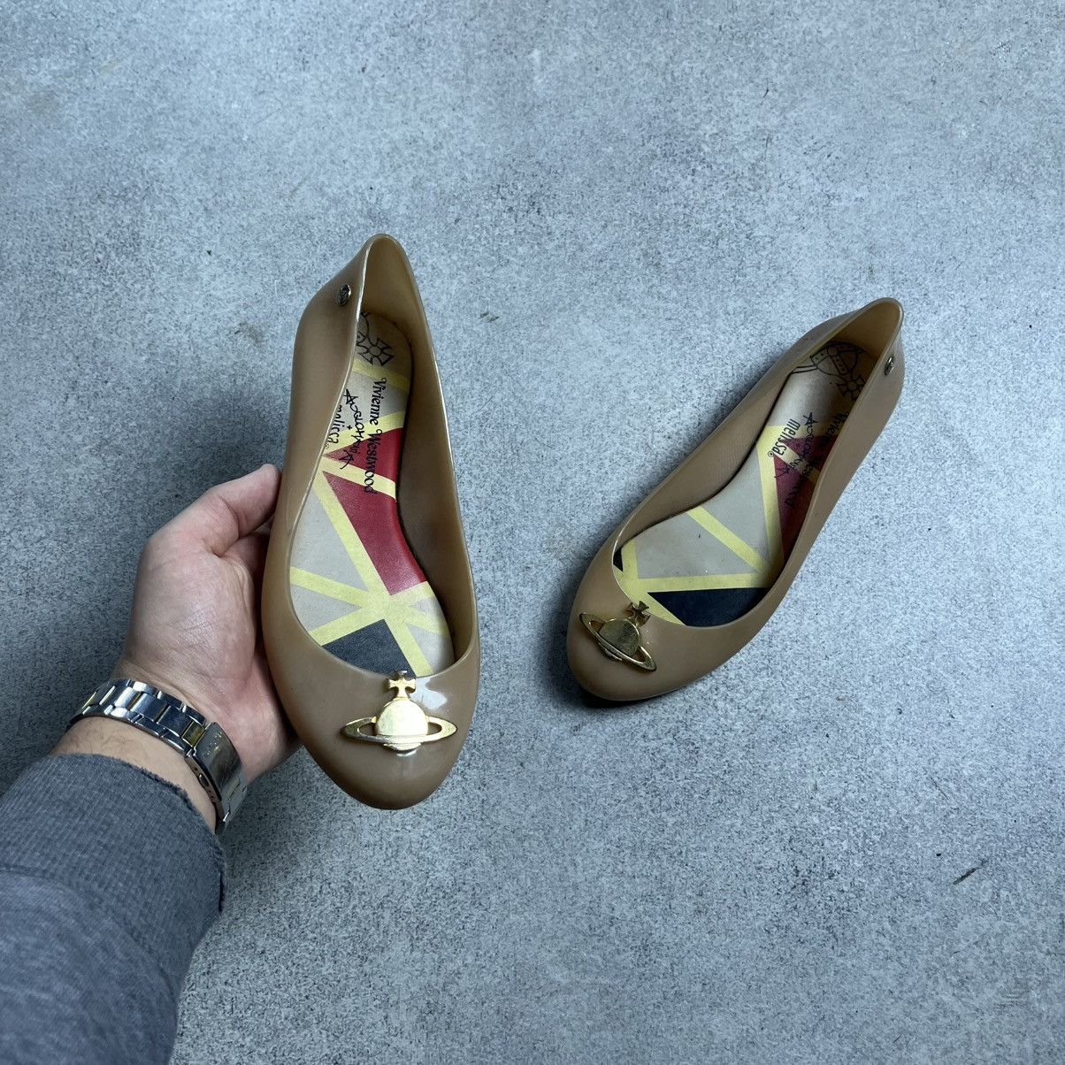 Vivienne Westwood Vivienne Westwood Melisa Anglomania Balet Orb Flats Size US 9 / IT 39 - 2 Thumbnail