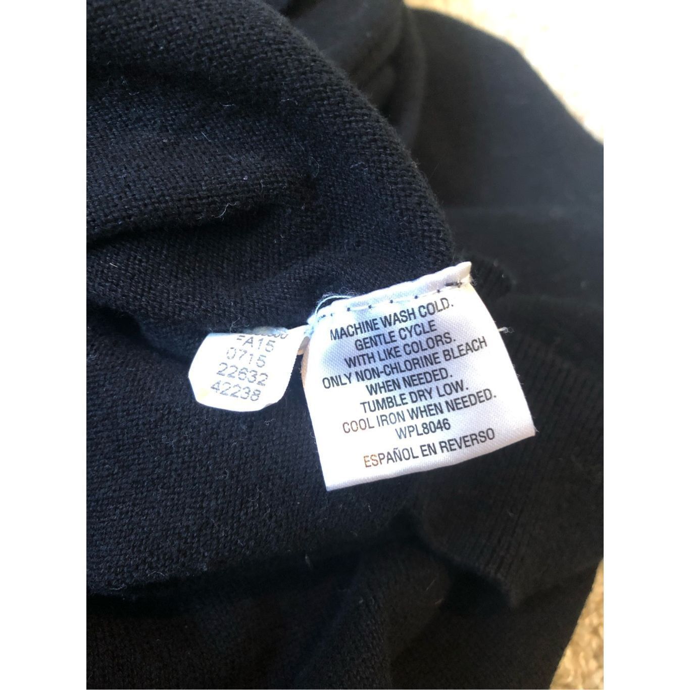 Tasso Elba Tasso Elba Women’s Black and Gray Diamond Pattern Cardigan P Size US XXL / EU 58 / 5 - 8 Thumbnail