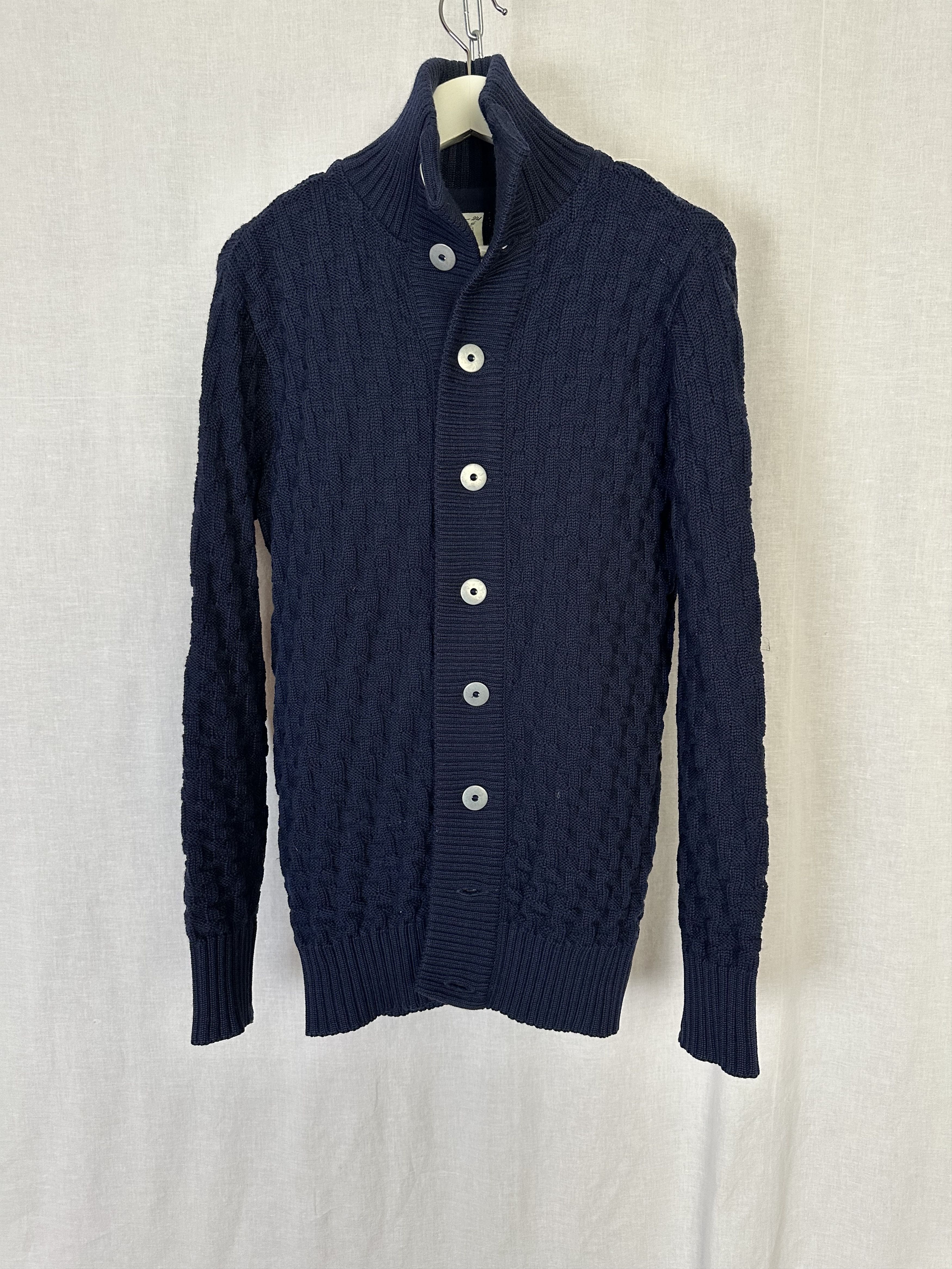 S.N.S. Herning Navy stark cardigan Size US S / EU 44-46 / 1 - 1 Thumbnail