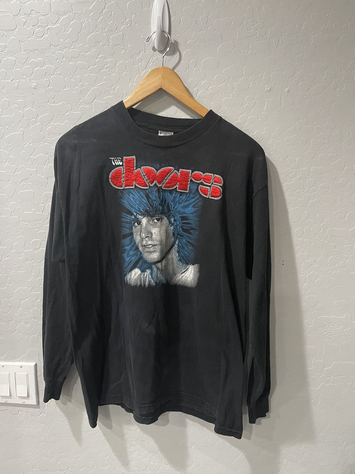 Vintage Vintage The Doors “Resurreccion” Mexican Boot L/S Shirt Size US L / EU 52-54 / 3 - 1 Thumbnail