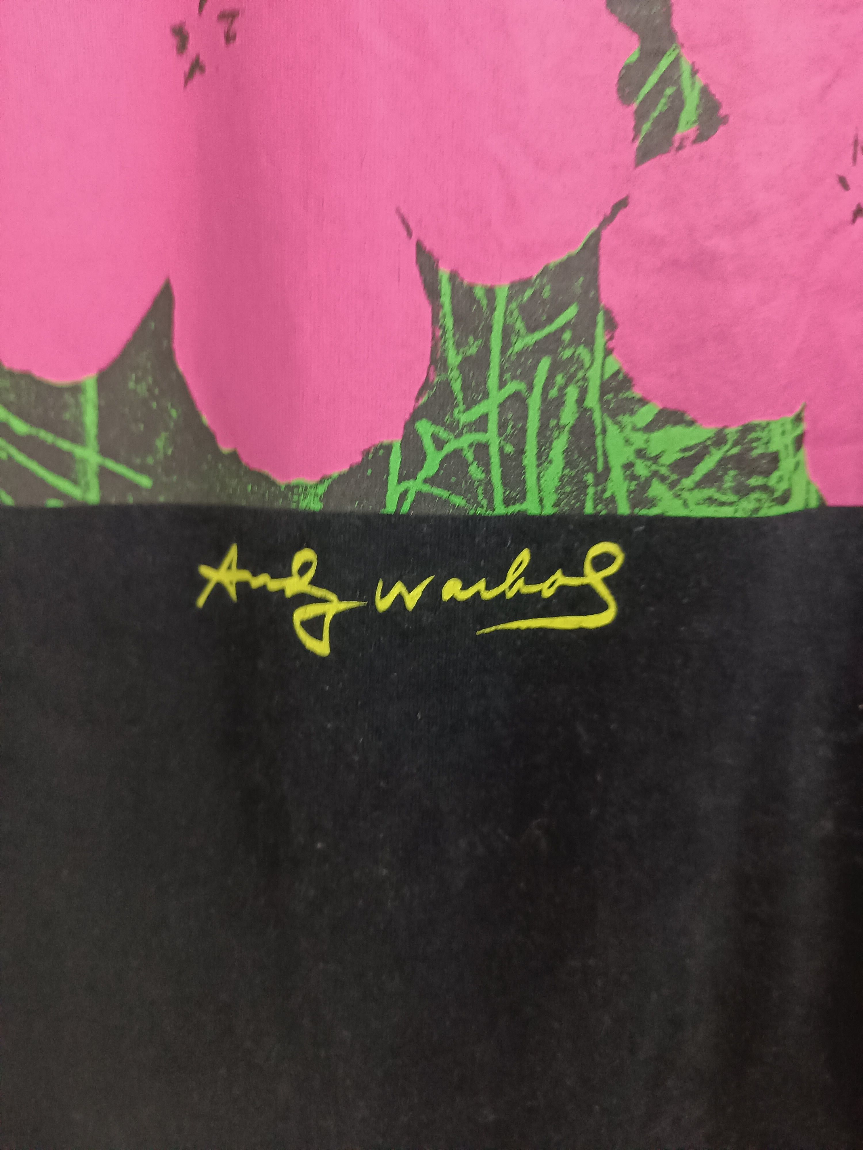 Andy Warhol VINTAGE ANDY WARHOL FLOWERS UNIQLO RELEASE VERY RARE ART TEE Size US XL / EU 56 / 4 - 10 Thumbnail