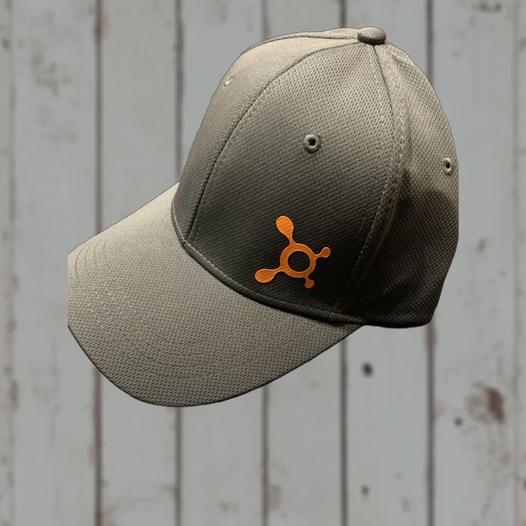 Theory ORANGE THEORY FITNESS Gray Adjustable Strapback Baseball Cap Casual Mens Size ONE SIZE - 1 Thumbnail