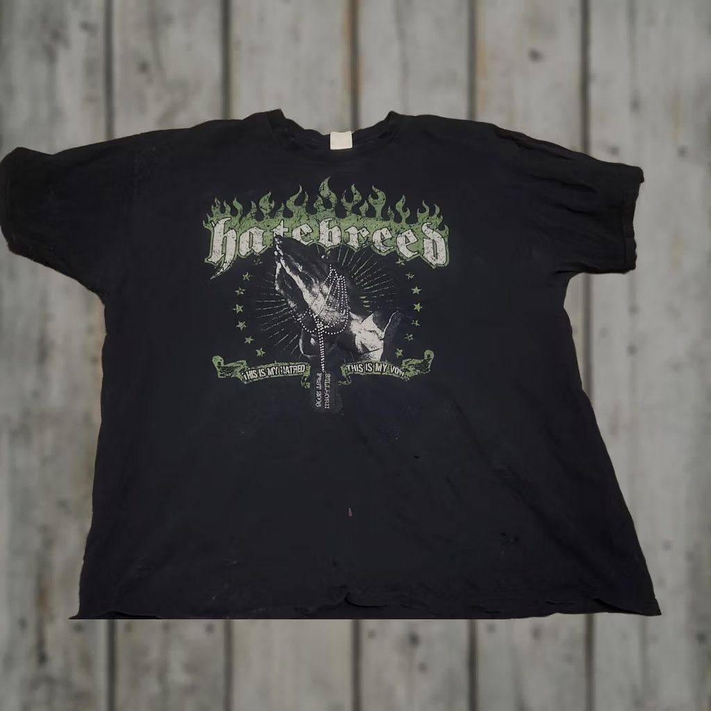 Fruit Of The Loom VINTAGE Hatebreed THIS IS MY HATRED STILLBORN FEST 2006 THIS IS MY VOW Rare Shirt Size US XXL / EU 58 / 5 - 1 Thumbnail