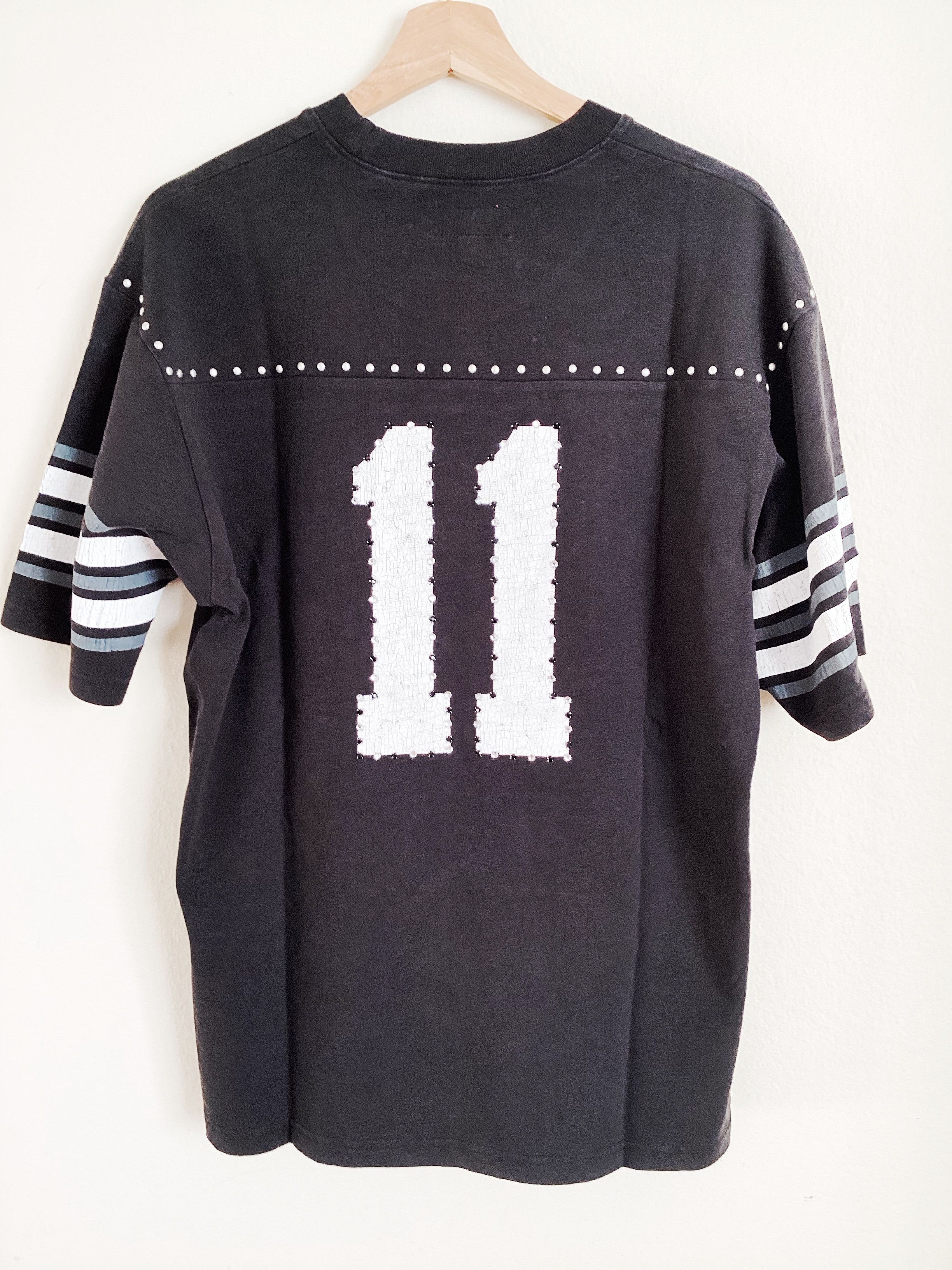 Supreme (M)Supreme Studded Football Top Black Size US M / EU 48-50 / 2 - 4 Thumbnail