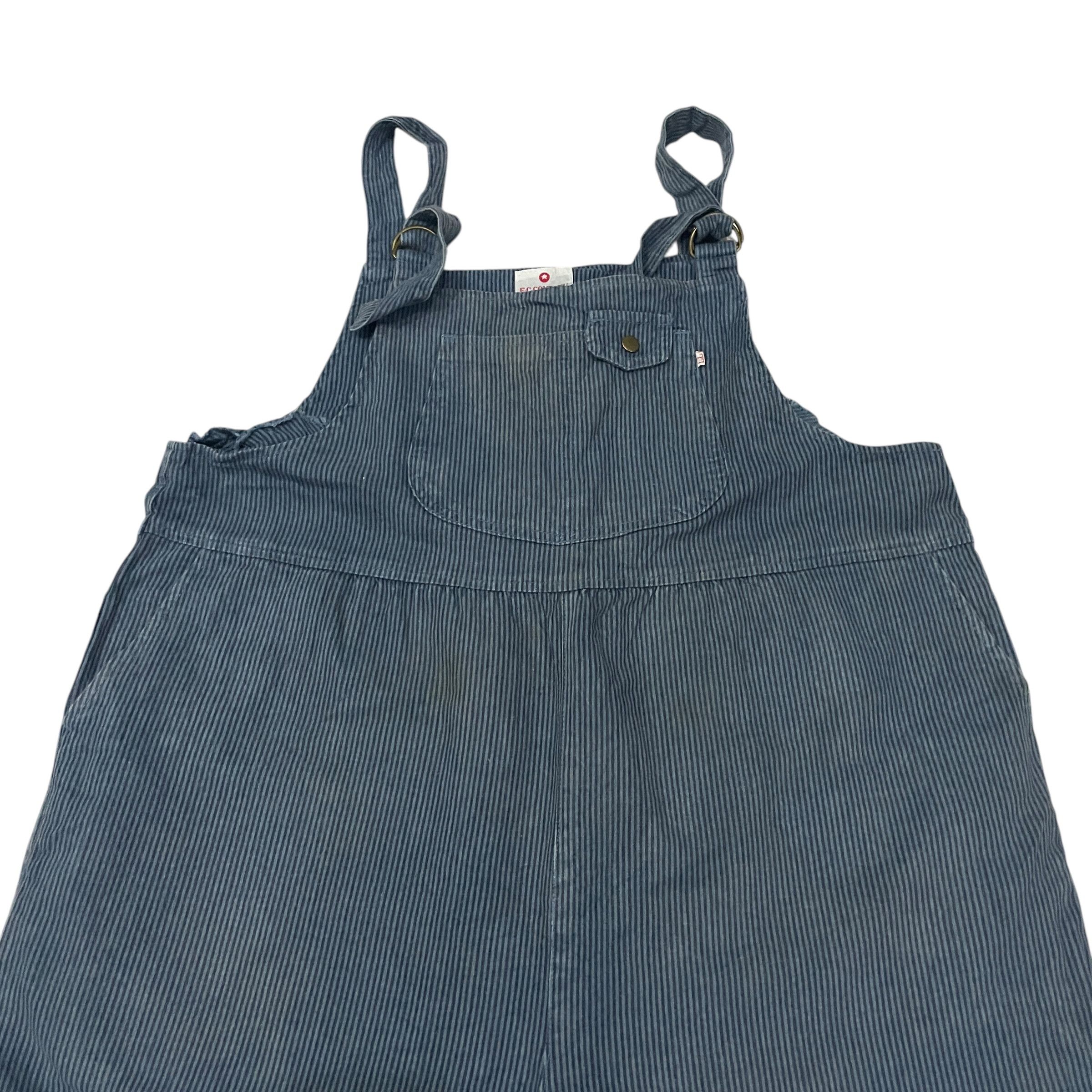 Japanese Brand Vintage Fc Company Hickory Stripe Overall Size US 42 / EU 58 - 4 Thumbnail