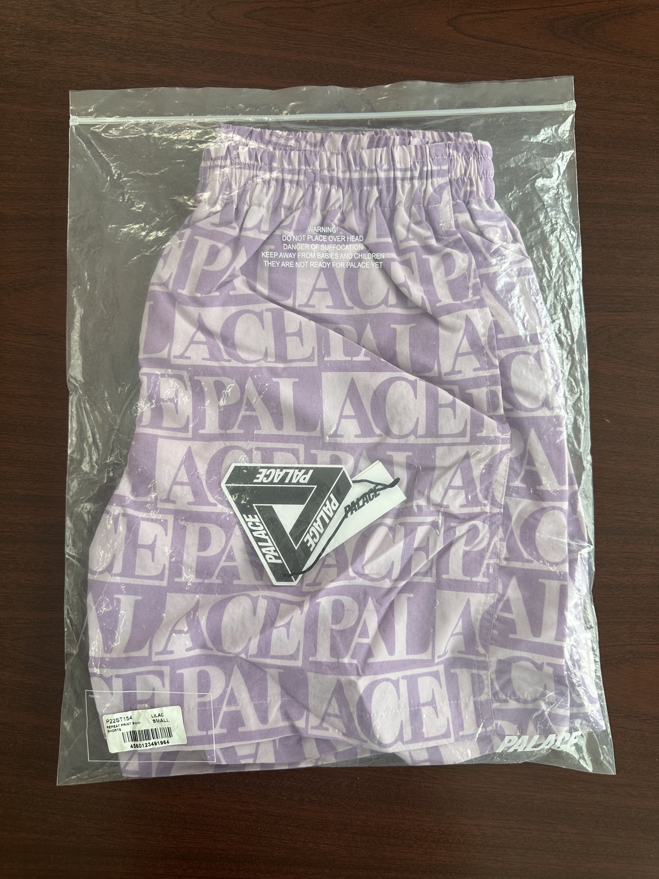 Palace Domino Print Swim Shorts (Lilac) Size US 30 / EU 46 - 6 Thumbnail