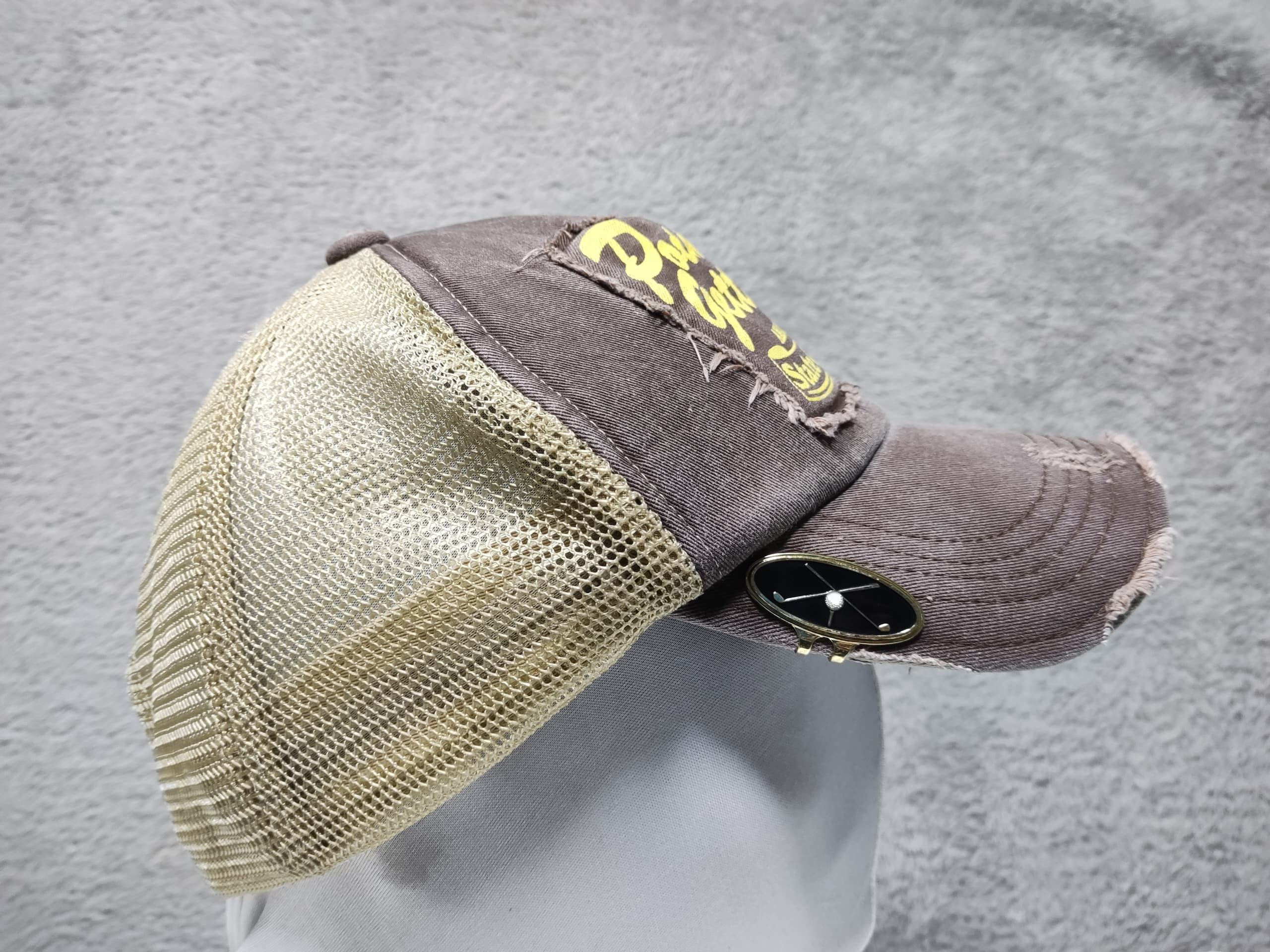 Vintage Vintage Distressed Attention Trucker Hat Point Getter Size ONE SIZE - 3 Thumbnail