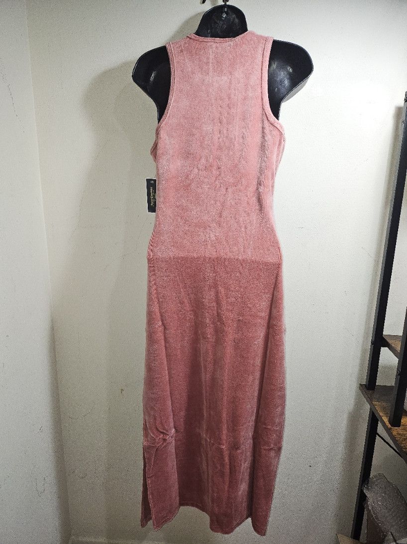 Juicy Couture NWT Juicy Couture Velour Tank Dress Burnt Rose S Size S / US 4 / IT 40 - 3 Thumbnail