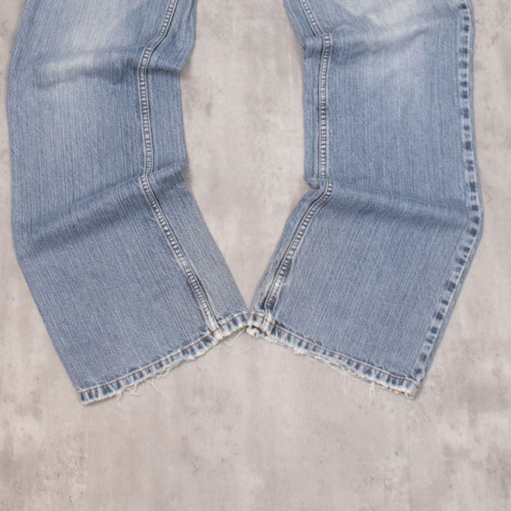 4YOU Y2K 00's 4You Baggy Relax Fit Wide Midwash Denim Pant's Size US 30 / EU 46 - 3 Thumbnail