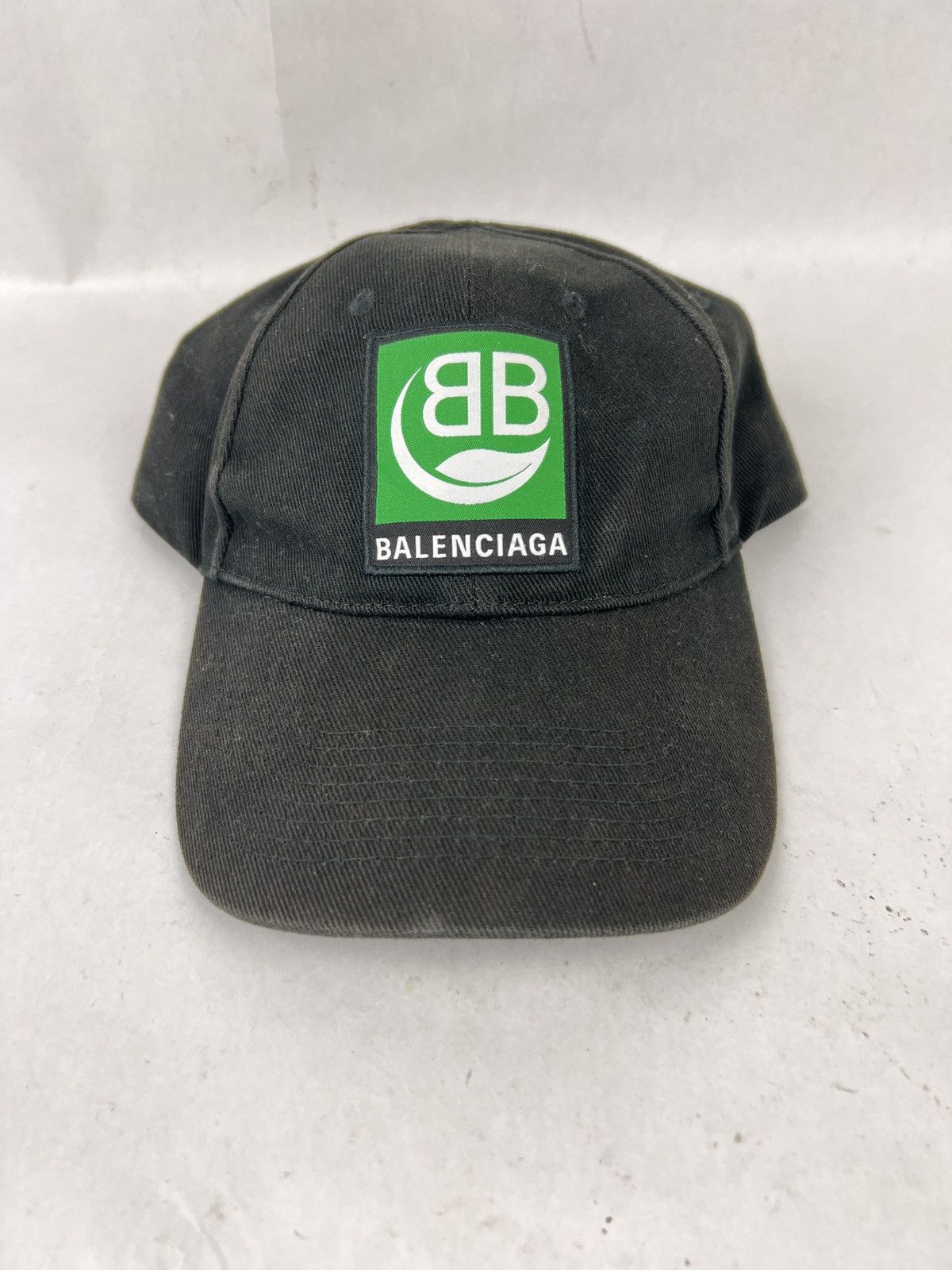 image of Balenciaga Leaf Hat in Black, Men's