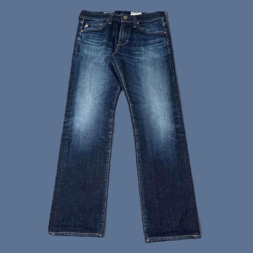 Denime AG Adriano Goldschmied Jeans Slim Straight 360 Denim 30 Blue Matchbox Mens Jeans Size US 30 / EU 46 - 1 Thumbnail