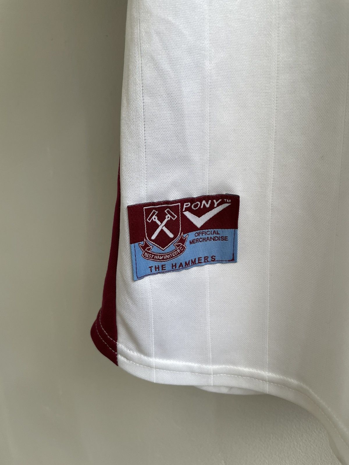 Vintage West Ham United 1998 1999 Wright #14 Football Jersey Shirt Size US XL / EU 56 / 4 - 7 Thumbnail