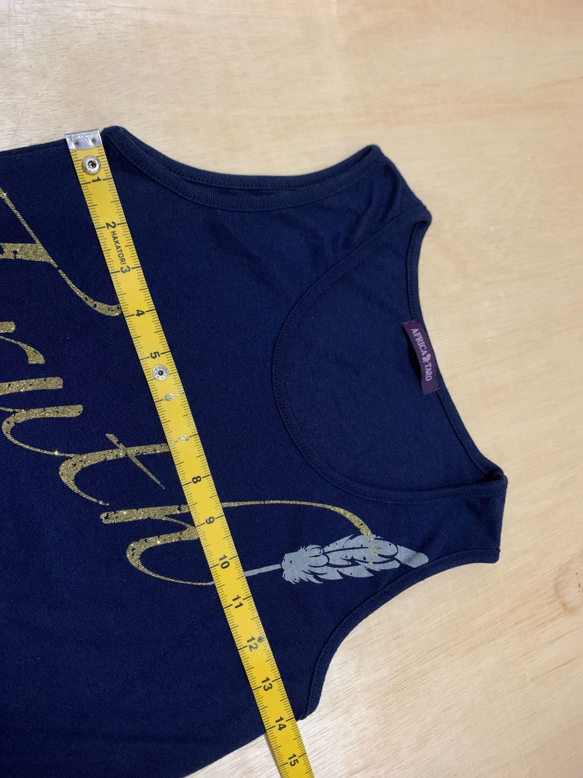 20471120 × If Six Was Nine × Japanese Brand Vintage Y2k Truth Africa Taro Tank top Size US M / EU 48-50 / 2 - 8 Thumbnail
