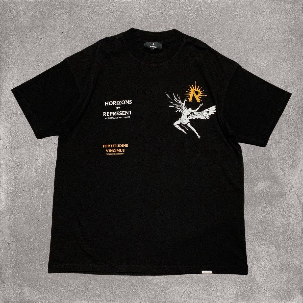 Palm Angels Represent Small Icarus Jet Black Tee Size US S / EU 44-46 / 1 - 2 Thumbnail