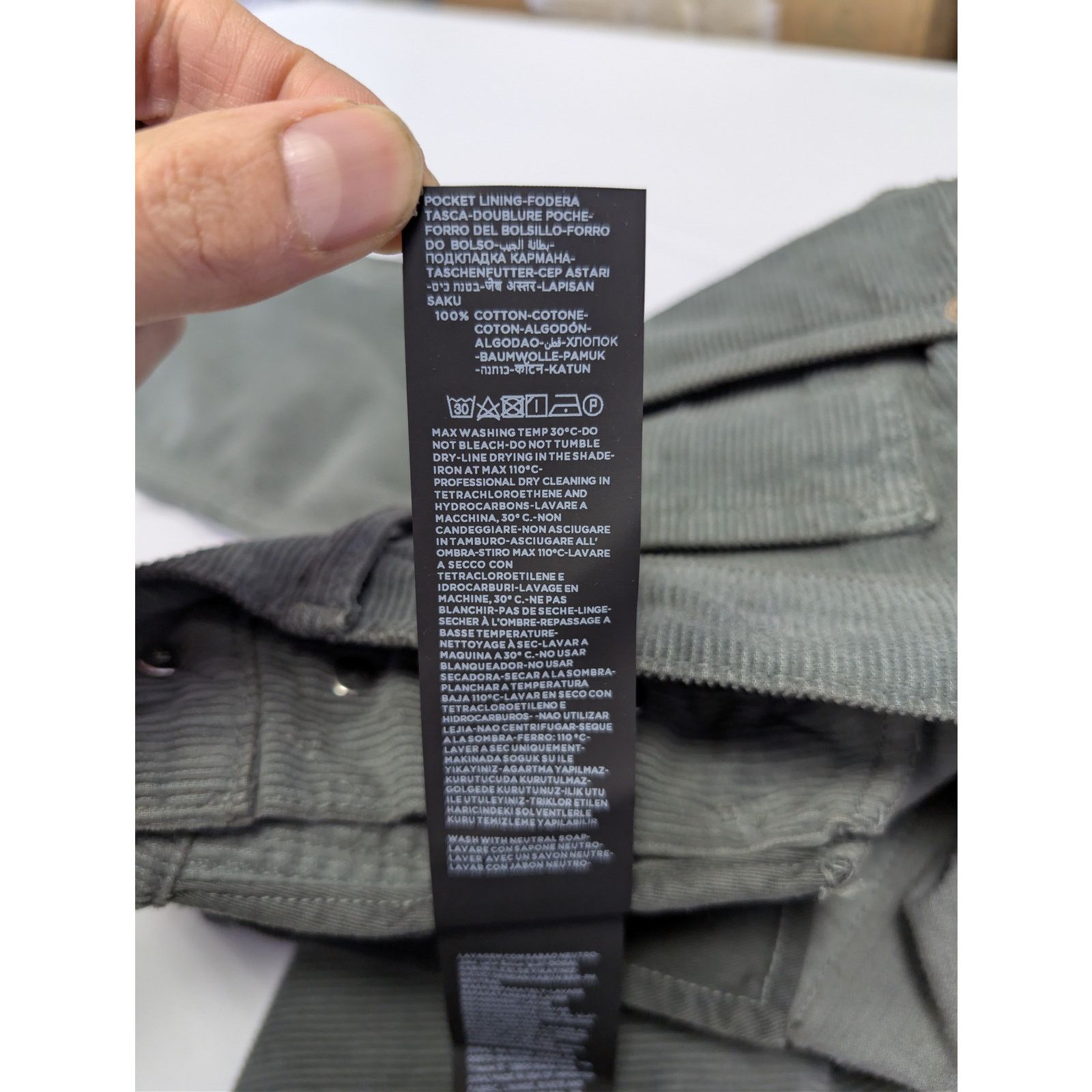 Tom Ford o1rshd1 Q:2 / Straight Jeans in Khaki Size US 32 / EU 48 - 18 Thumbnail