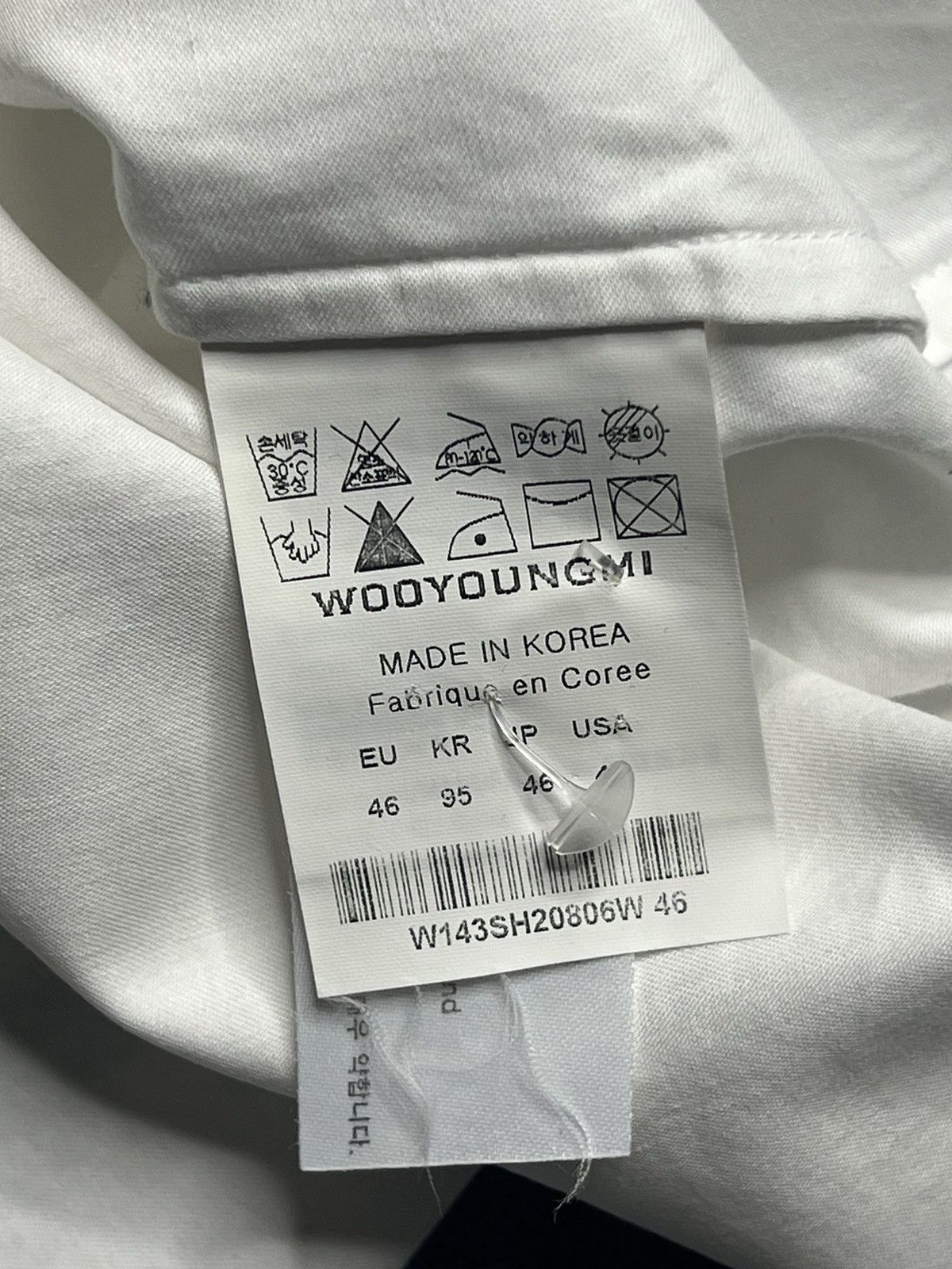 Wooyoungmi White Shirt Wooyoungmi Size US S / EU 44-46 / 1 - 7 Thumbnail