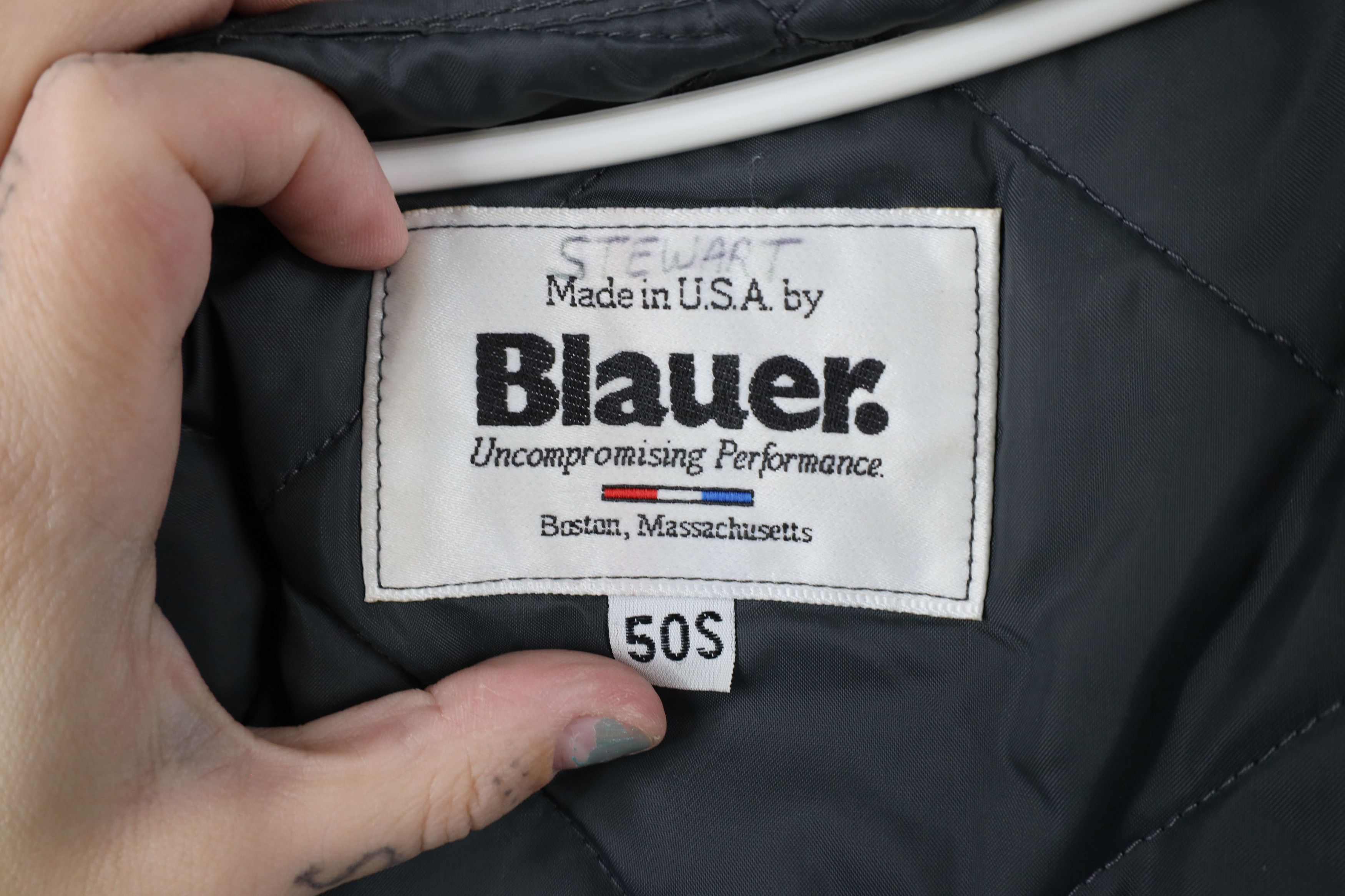Vintage Vintage 90s Blauer Police Tactical Uniform Jacket Blue USA Size US XXL / EU 58 / 5 - 11 Thumbnail