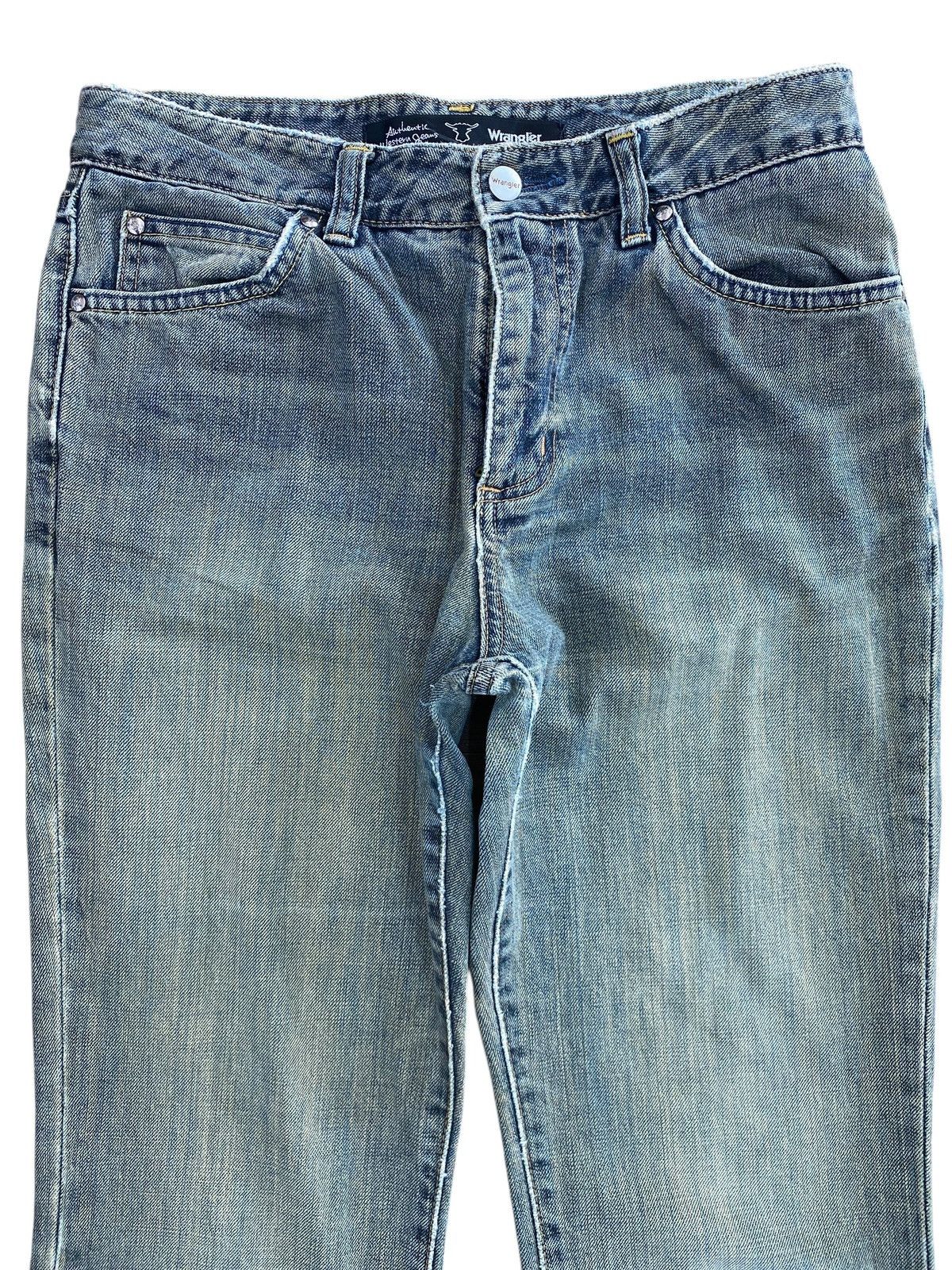 Wrangler Wrangler Faded Wash Style Flared Jeans Size US 28 / EU 44 - 2 Thumbnail