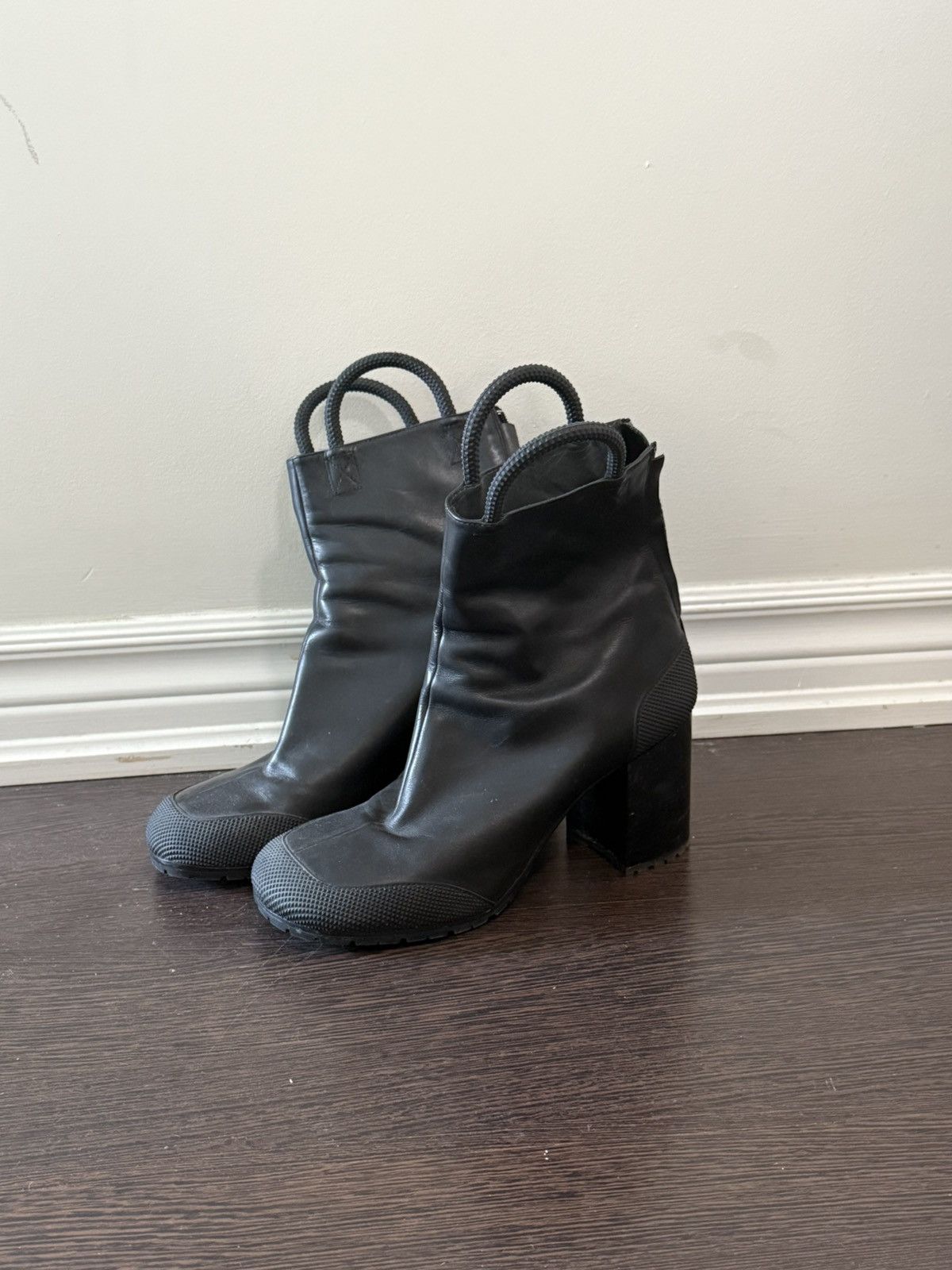 Random Identities Random Identities Black Loop Boots Size US 11 / EU 44 - 4 Thumbnail