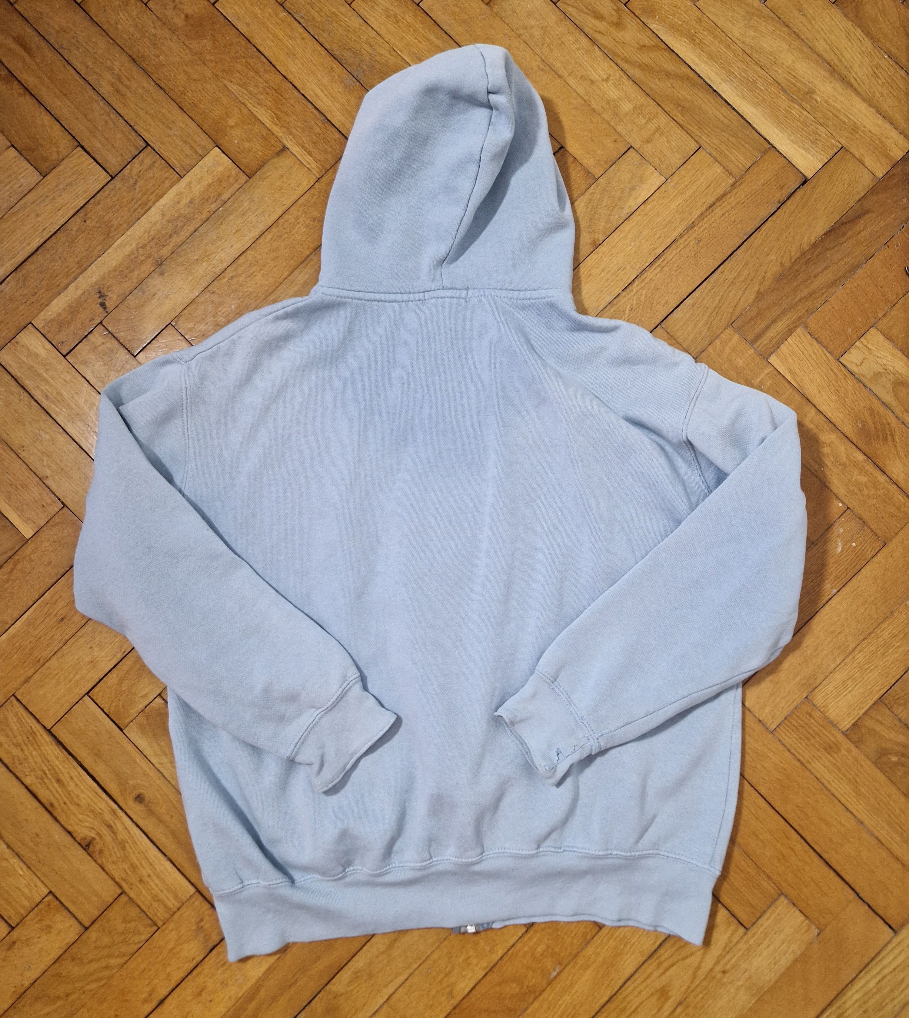 Vintage vintage boxy baby blue New York y2k hoodie Size US L / EU 52-54 / 3 - 14 Thumbnail