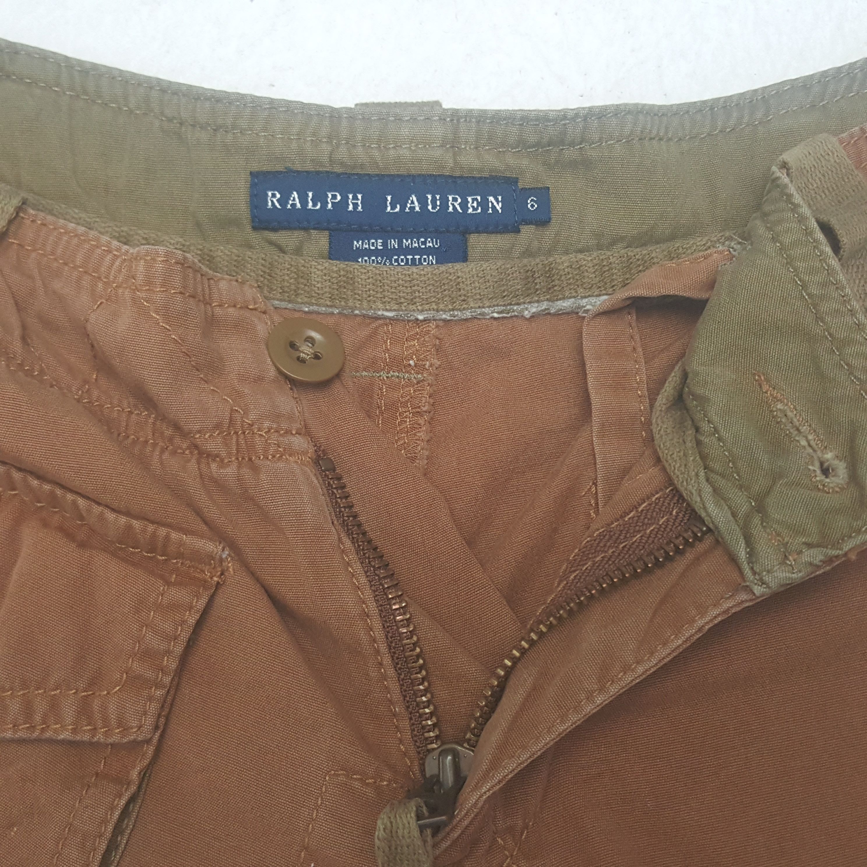 Ralph Lauren Vintage Ralph Lauren Multi Pocket Cargo Rare Pants C297N9 Size 31" - 12 Thumbnail