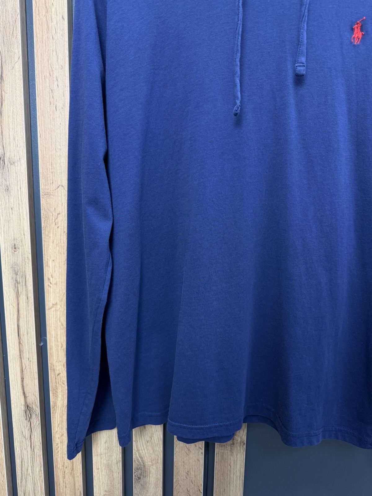 Polo Ralph Lauren Polo Ralph Lauren Navy Hoodie Long Sleeve Pony Logo Size M Size US M / EU 48-50 / 2 - 5 Thumbnail