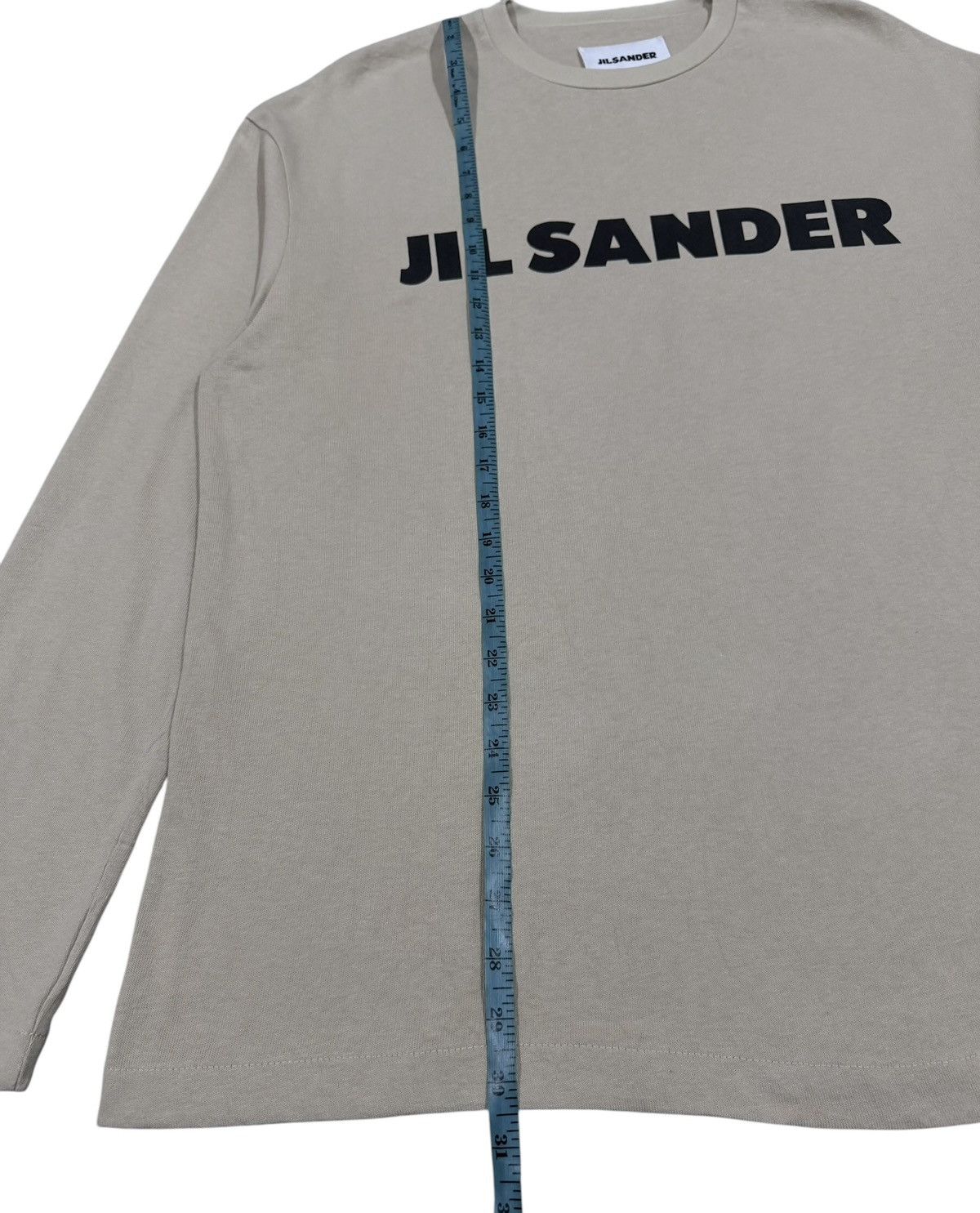 Jil Sander Authentic✅Jil Sander Longsleeve Logo Tee Size US M / EU 48-50 / 2 - 16 Thumbnail