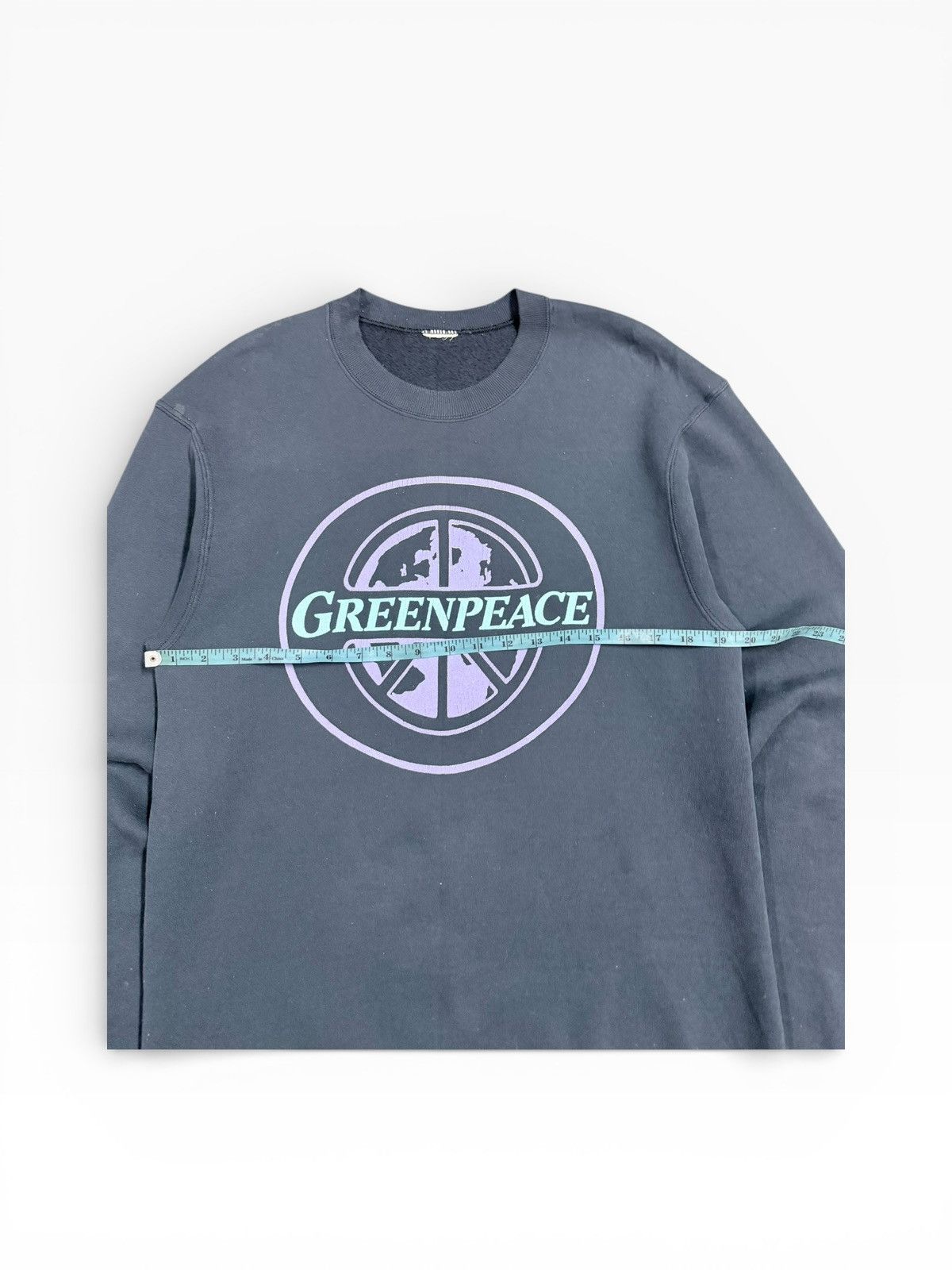 Art Comes First Vtg🔥90’s Green Earth Pop Art Sunfaded Pullover Sweatshirt Size US M / EU 48-50 / 2 - 6 Thumbnail