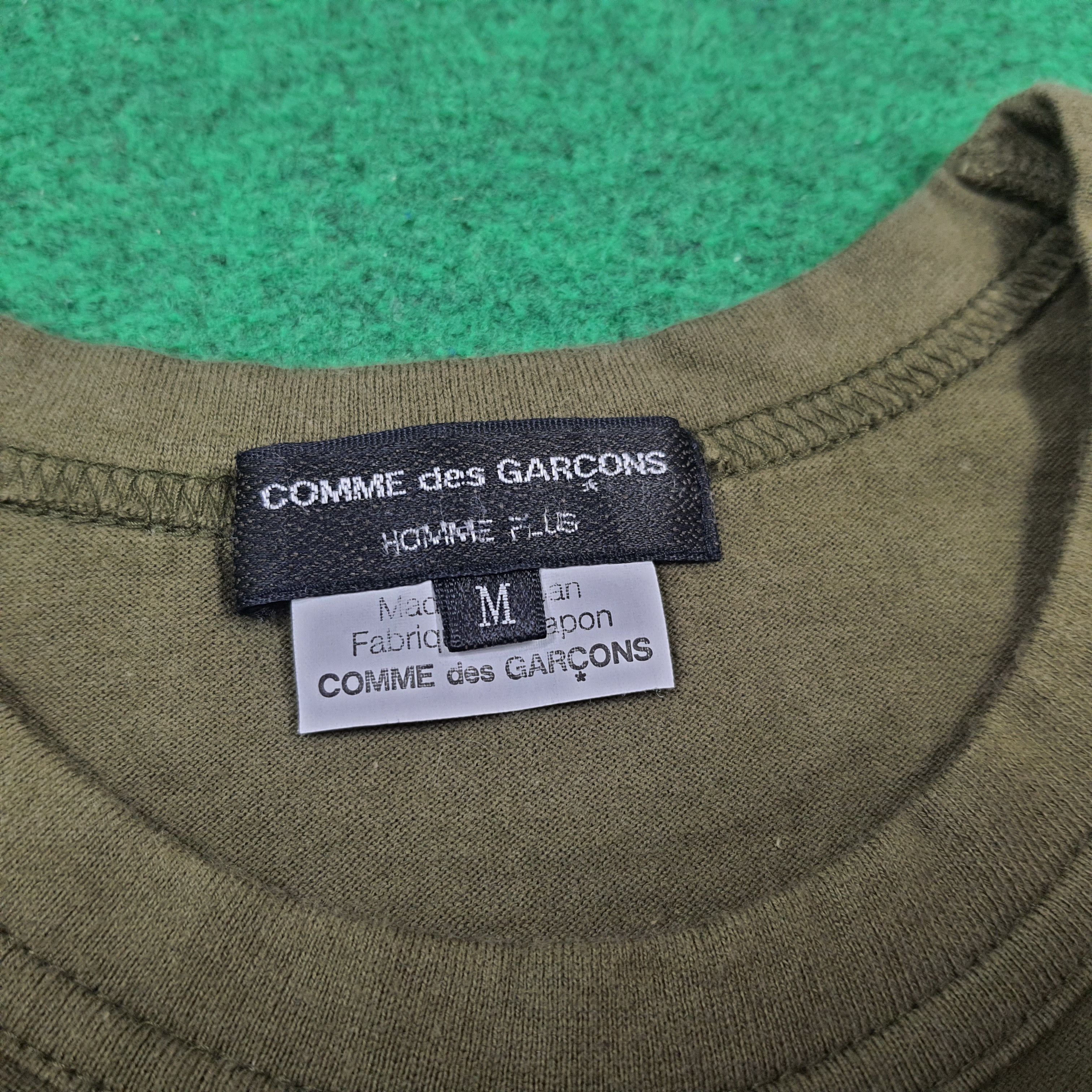 Comme des Garcons Homme Plus Vintage Comme Des Garcons Knit Pocket Tshirt C299N48 Size US M / EU 48-50 / 2 - 4 Thumbnail