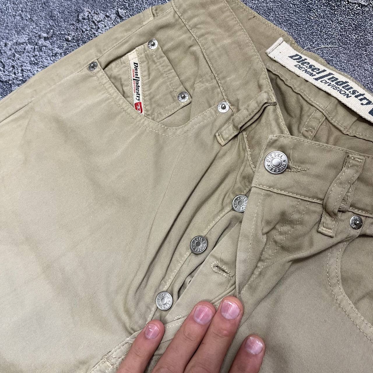Diesel × Vintage Diesel Indusrty Denim Division Jeans Vintage y2k Size US 32 / EU 48 - 9 Thumbnail