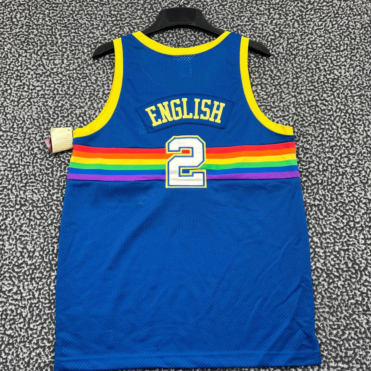 NBA Denver Nuggets English #2 Jersey Shirt Men Medium NBA New M Size US M / EU 48-50 / 2 - 2 Thumbnail