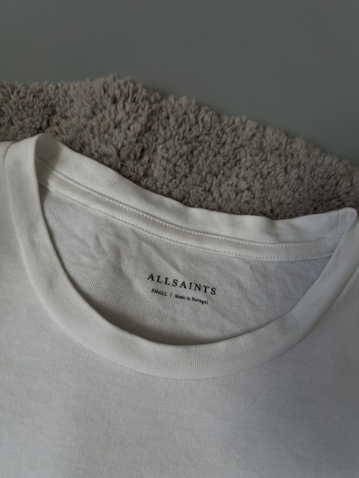 Allsaints × Vintage Allsaints big logo white t-shirt M sz Size US S / EU 44-46 / 1 - 4 Thumbnail