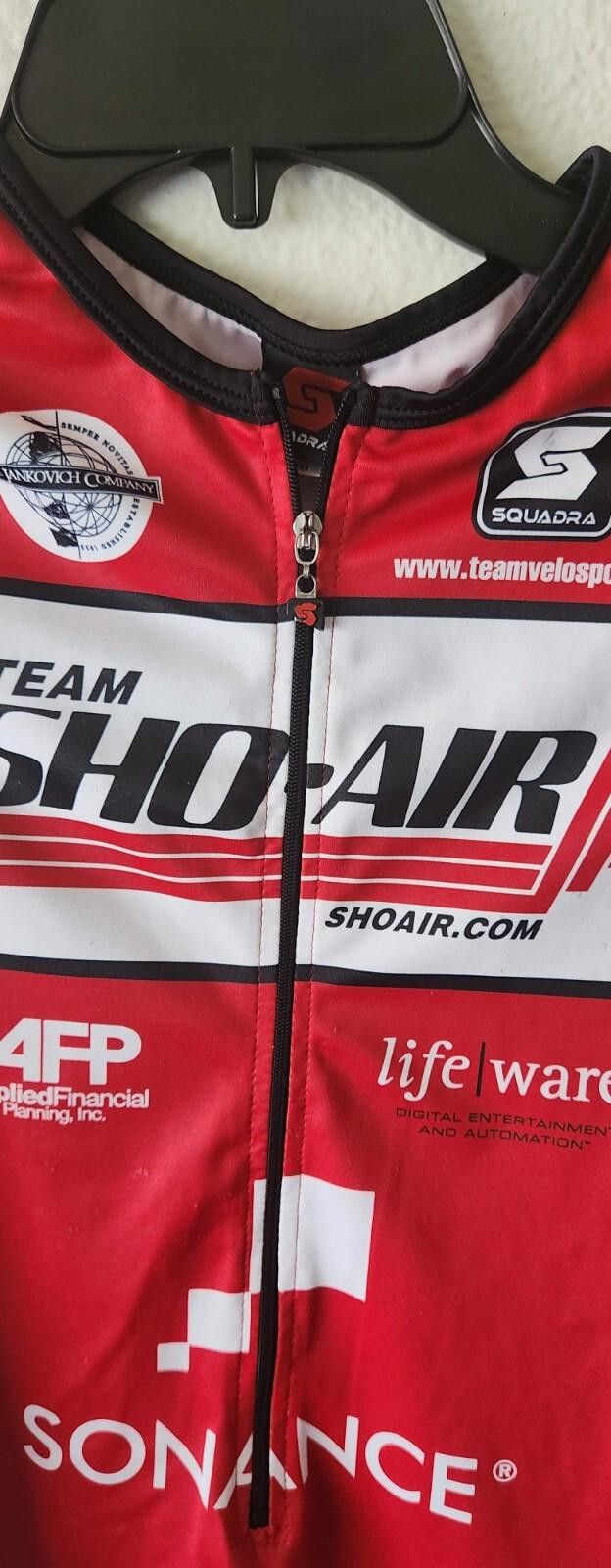 Designer Team Sho-Air Cycling Jersey - Squadra - Size Medium Size ONE SIZE - 4 Thumbnail