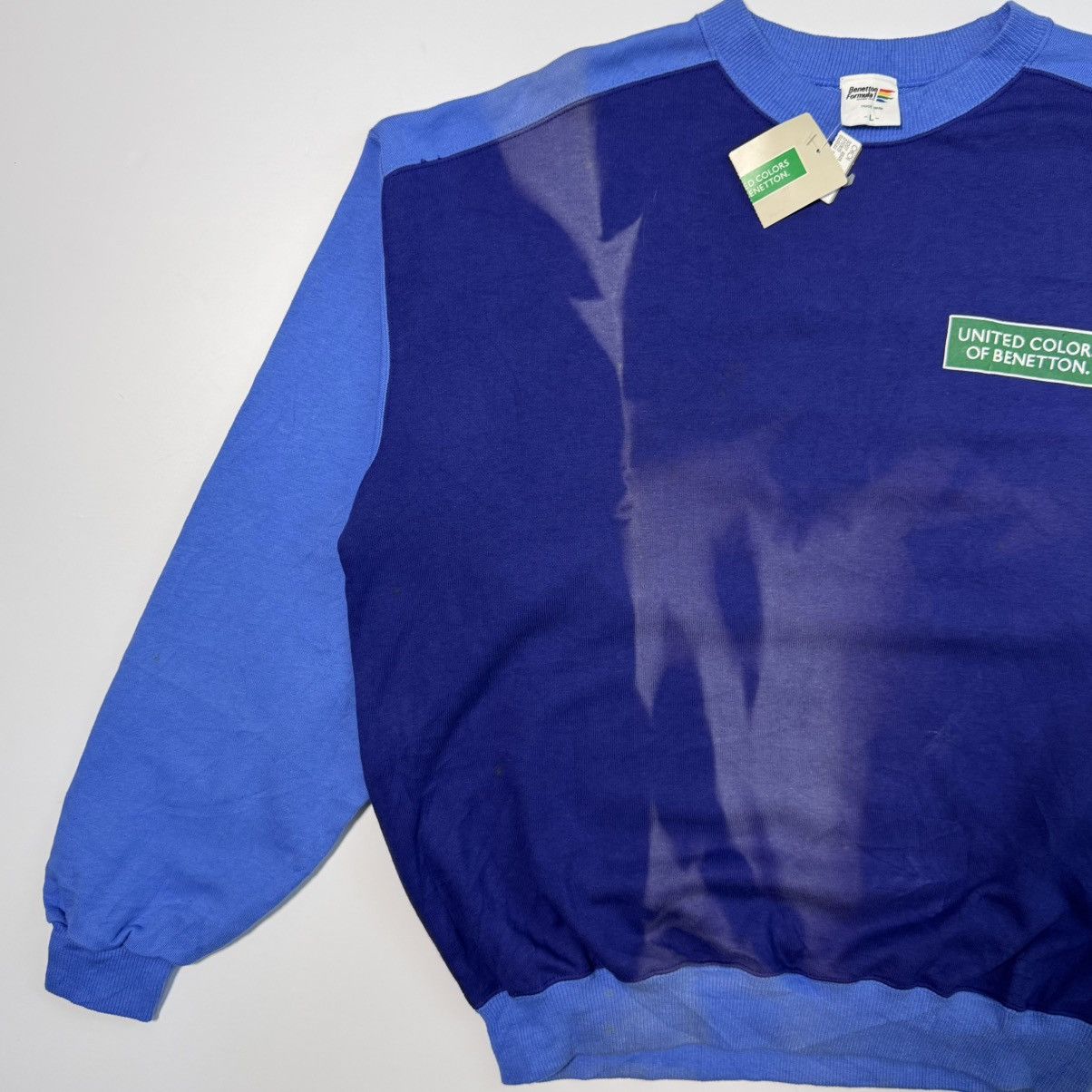 United Colors Of Benetton Combo Bulk Sunfaded Benetton F1 Sweatshirt Size US XL / EU 56 / 4 - 7 Thumbnail