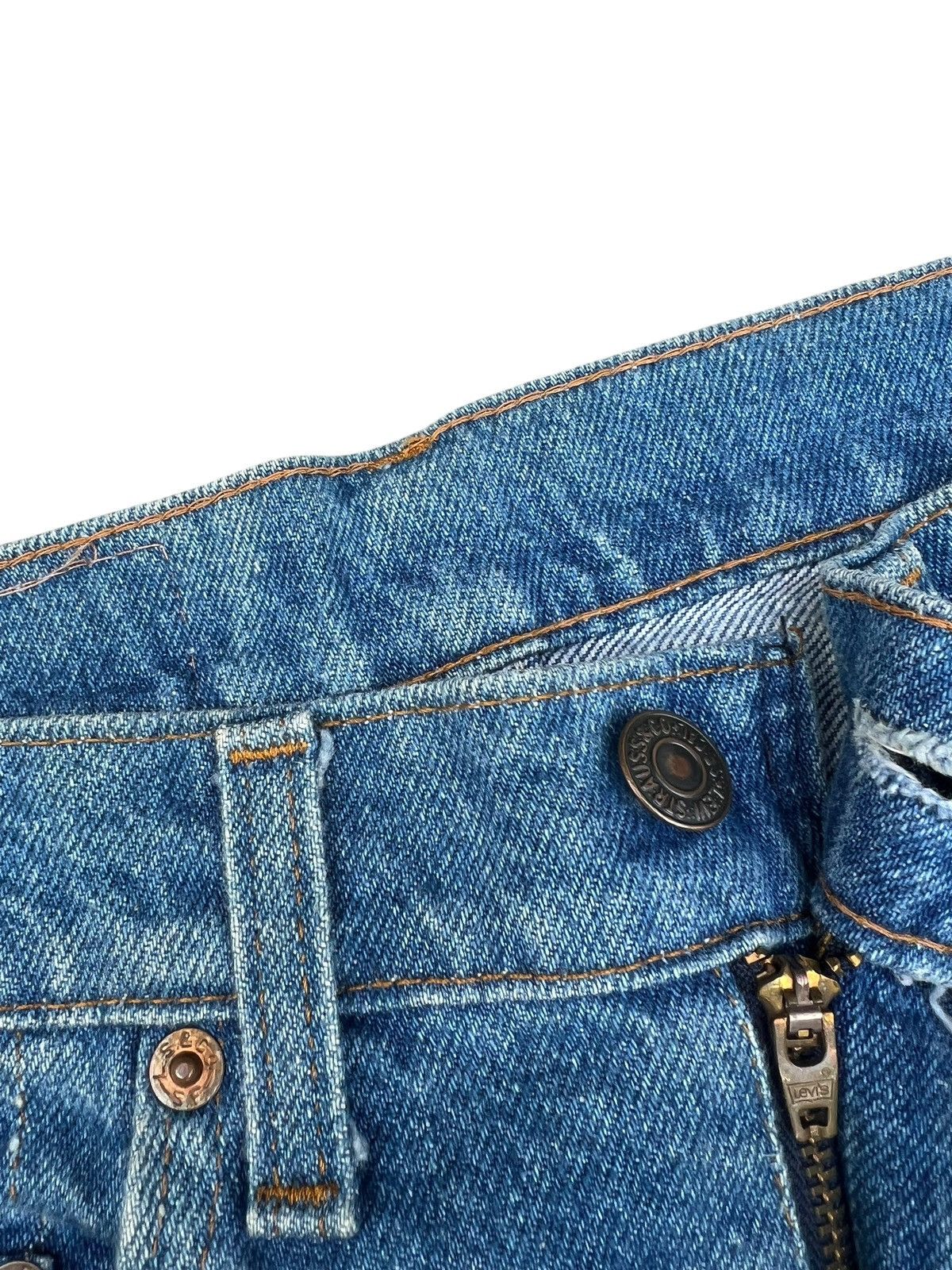 Levi's Vintage 80s Levi’s 505 Dirty Mud Denim Jeans Size US 31 - 7 Thumbnail