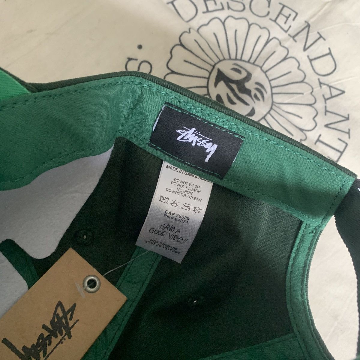 Stussy Stussy stu arch strapback cap Size ONE SIZE - 4 Thumbnail