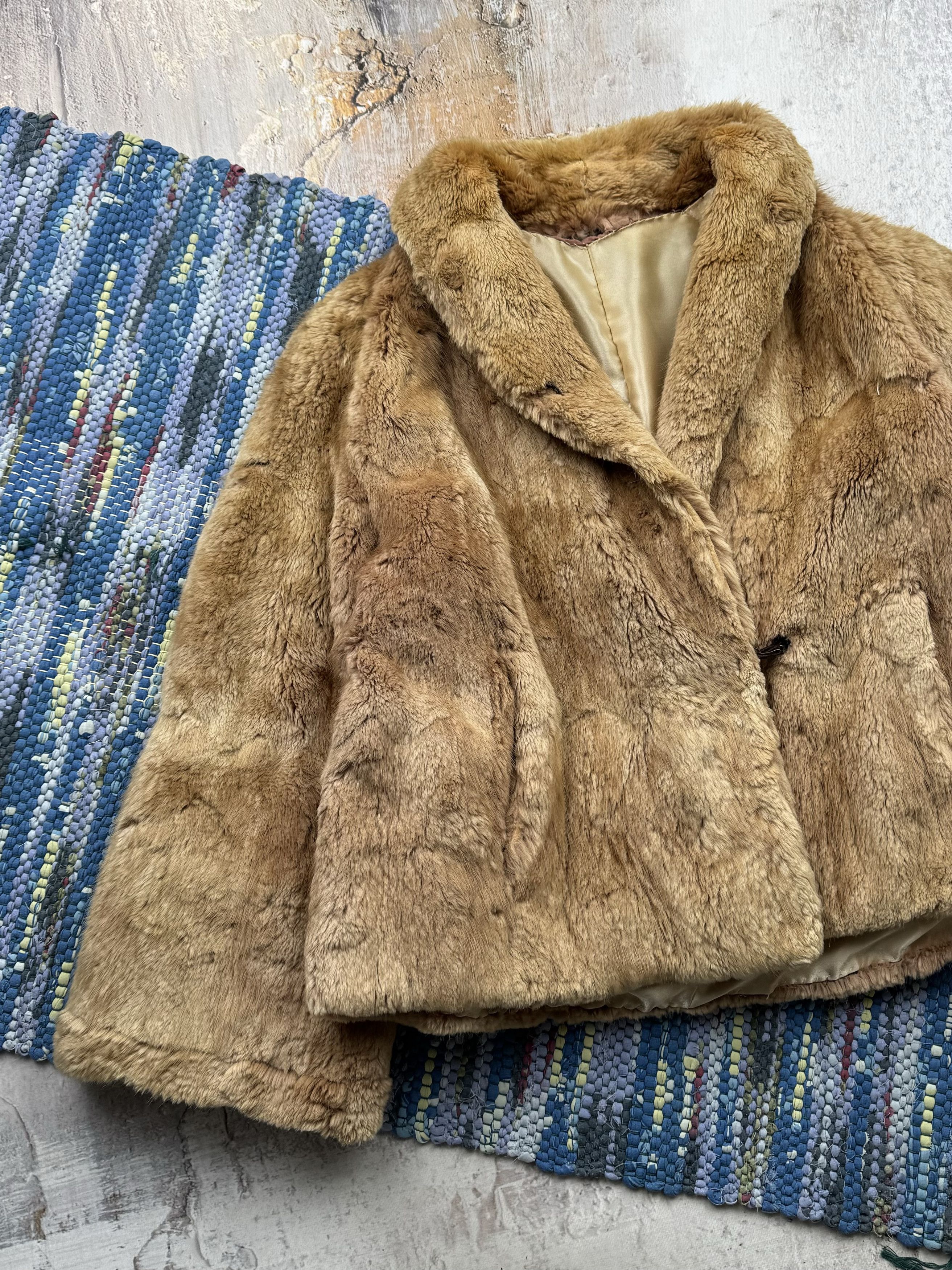 Vintage Vintage Oversized Real Fur Coat A259D15(574) Size M / US 6-8 / IT 42-44 - 2 Thumbnail