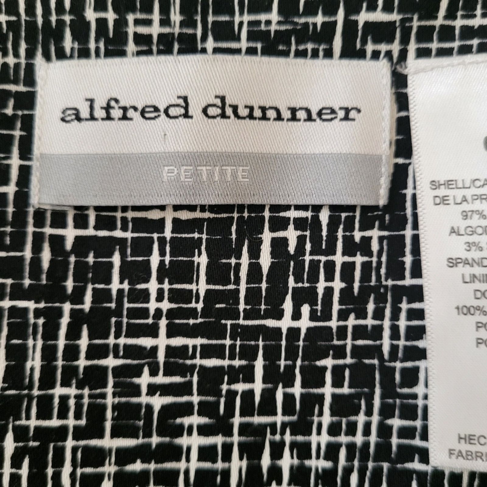 Alfred Dunhill ALFRED DUNNER Blazer with spread collar 3/4 Sleeve 6P Size S / US 4 / IT 40 - 6 Thumbnail
