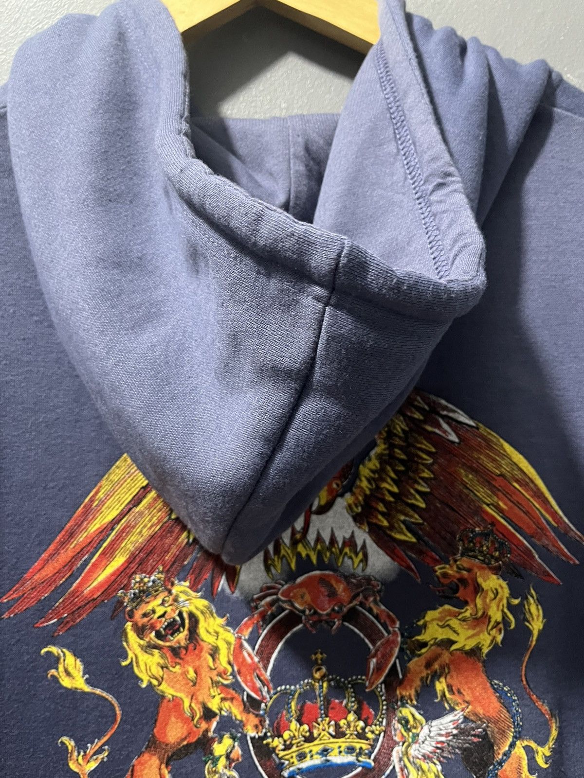 Band Tees × Vintage Vintage Queen Classic Crest Official Merch Hoodie Size US M / EU 48-50 / 2 - 8 Thumbnail