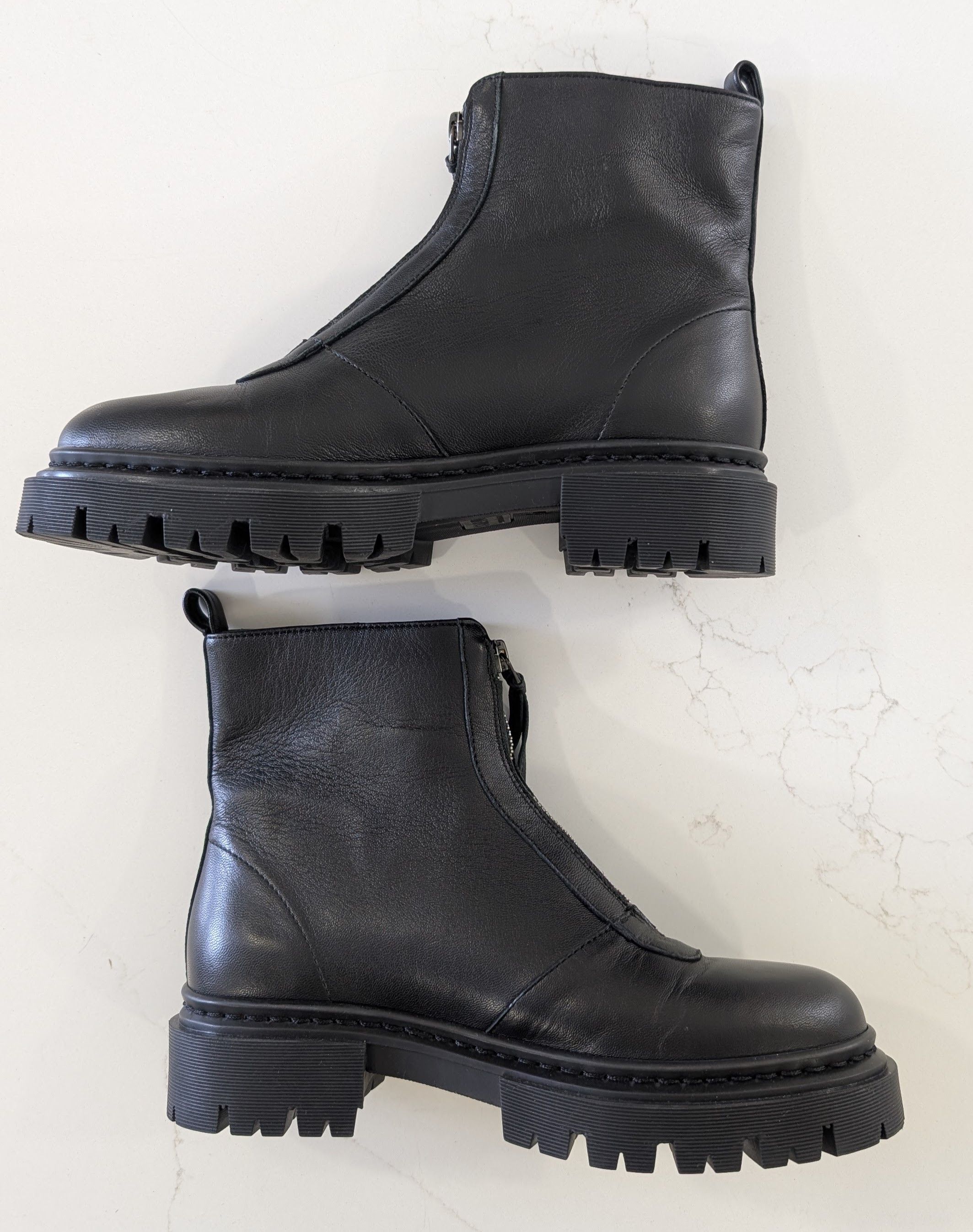 Staud STAUD Miles Zip Ankle Combat Boots Womens 37 7 Size US 7 / IT 37 - 5 Thumbnail