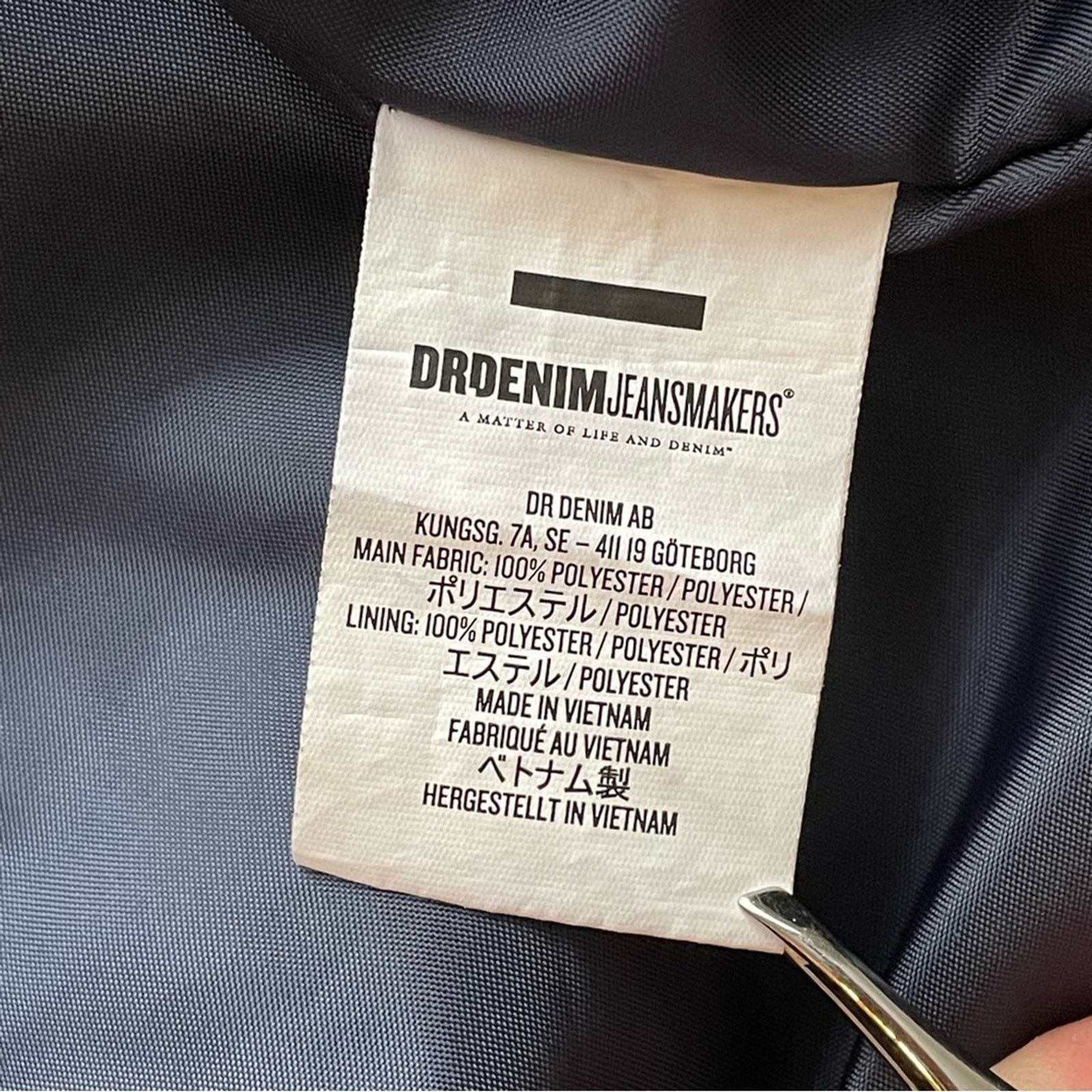 Dr. Denim Dr. Denim Mason Bomber Jacket Full Zip Black Men’s XS Size US XS / EU 42 / 0 - 5 Thumbnail