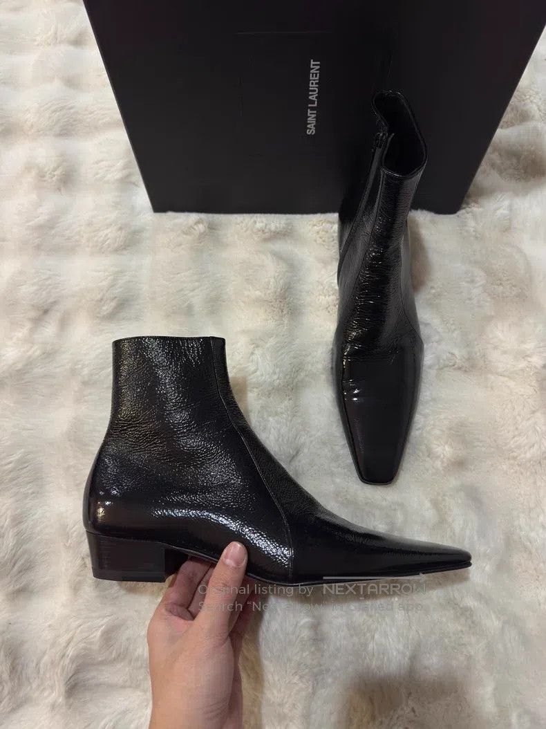 Saint Laurent Paris Saint Laurent Paris Boots Size US 10 / EU 43 - 3 Thumbnail