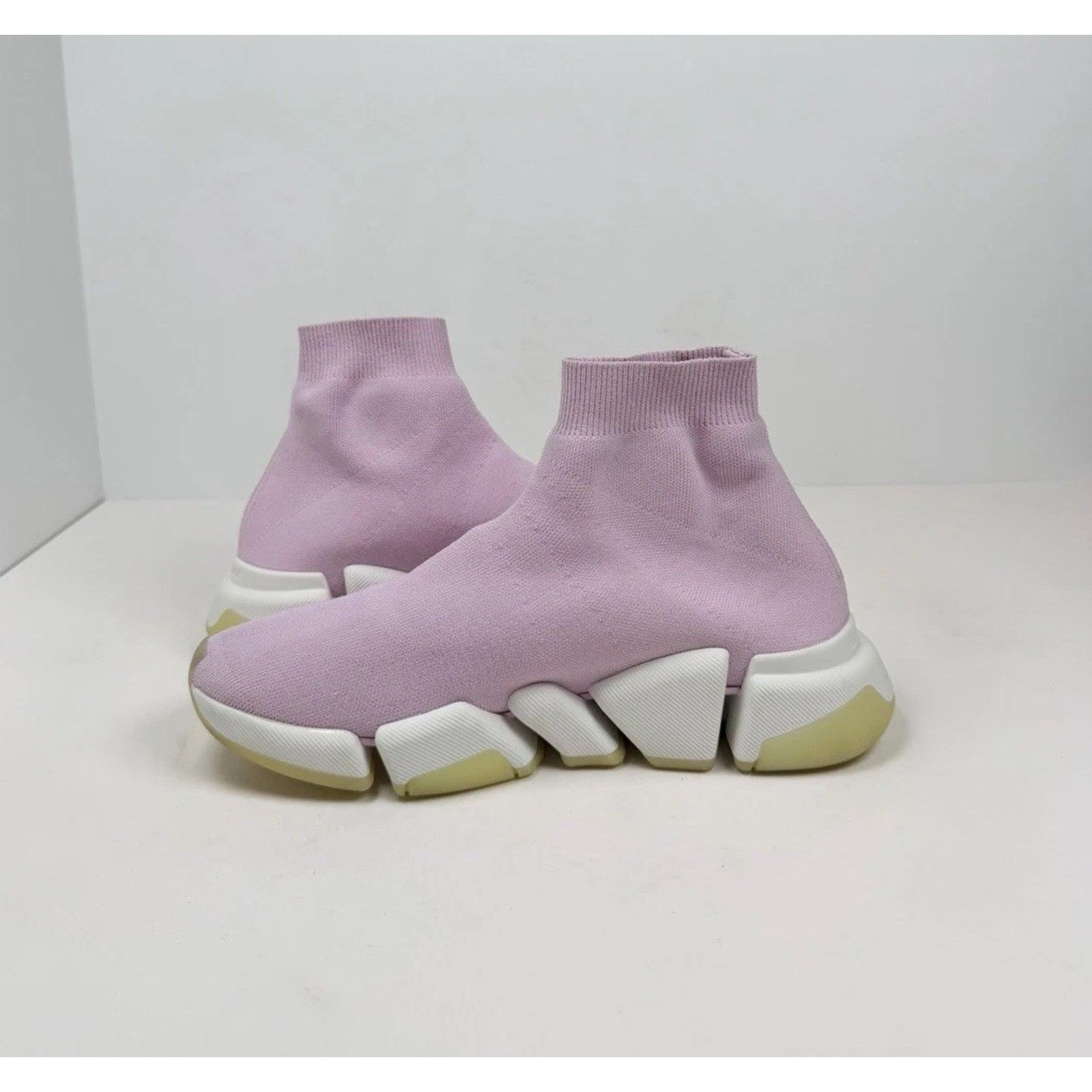Balenciaga Size 39EU/9W - Balenciaga Pink Translucent Sole Speed Size US 9 / IT 39 - 6 Thumbnail