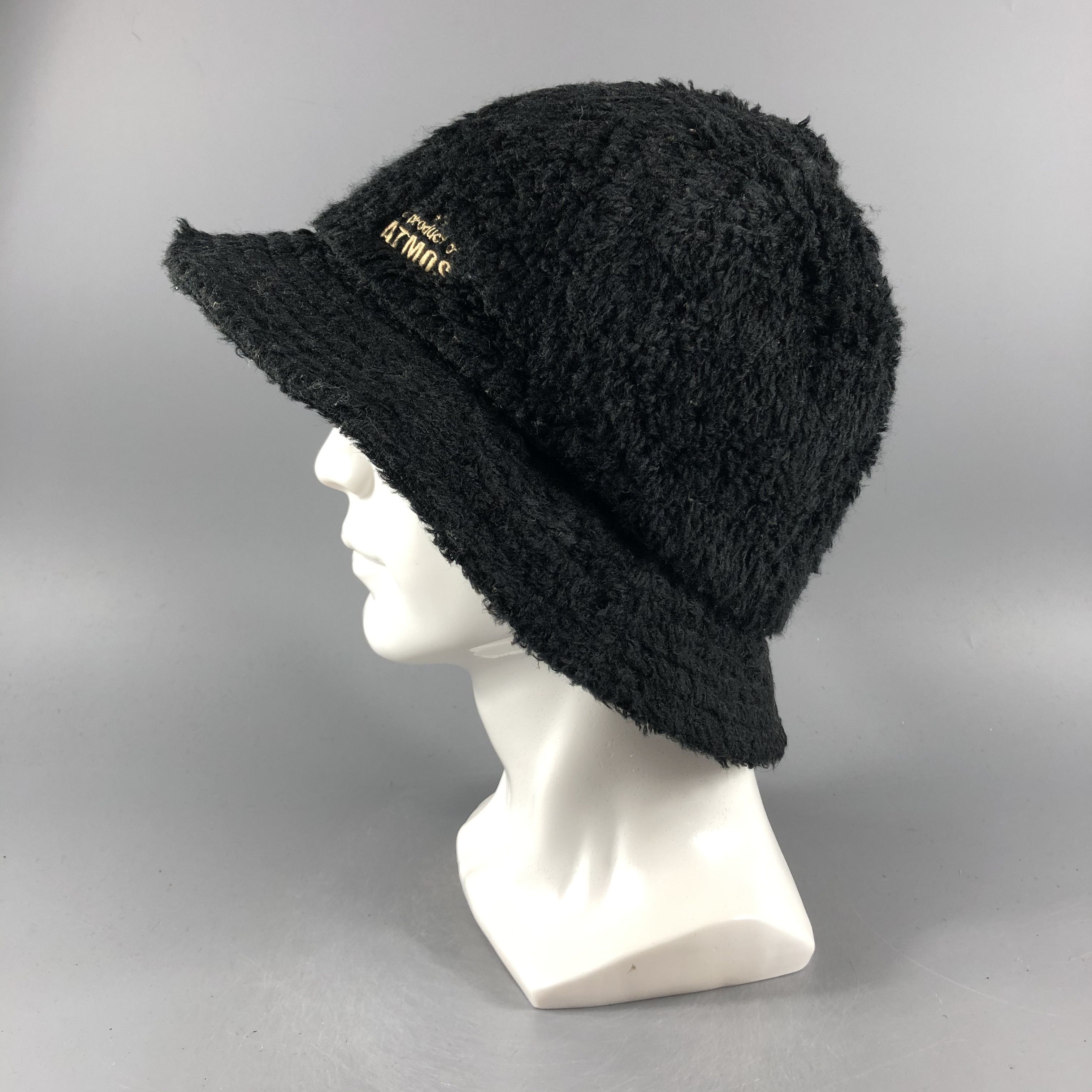 Vintage × atmos Atmos Faux Fur Bucket Hats -D725 Size ONE SIZE - 1 Thumbnail