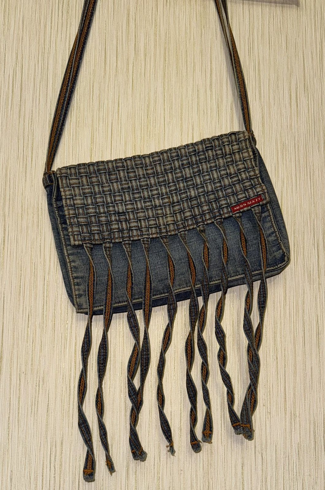 Miss Sixty Miss sixty Vintage Y2K style denim shoulder bag Size ONE SIZE - 4 Thumbnail