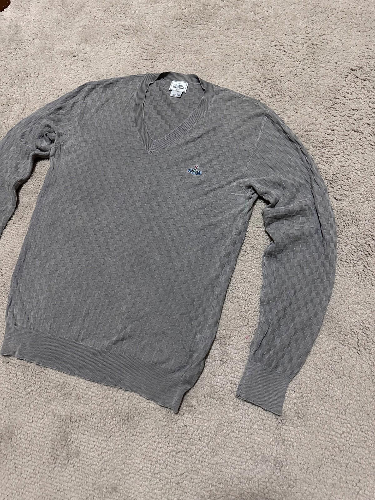 Vivienne Westwood Vivienne Westwood Gray Sweatshirt Sz XL Size US XL / EU 56 / 4 - 3 Thumbnail